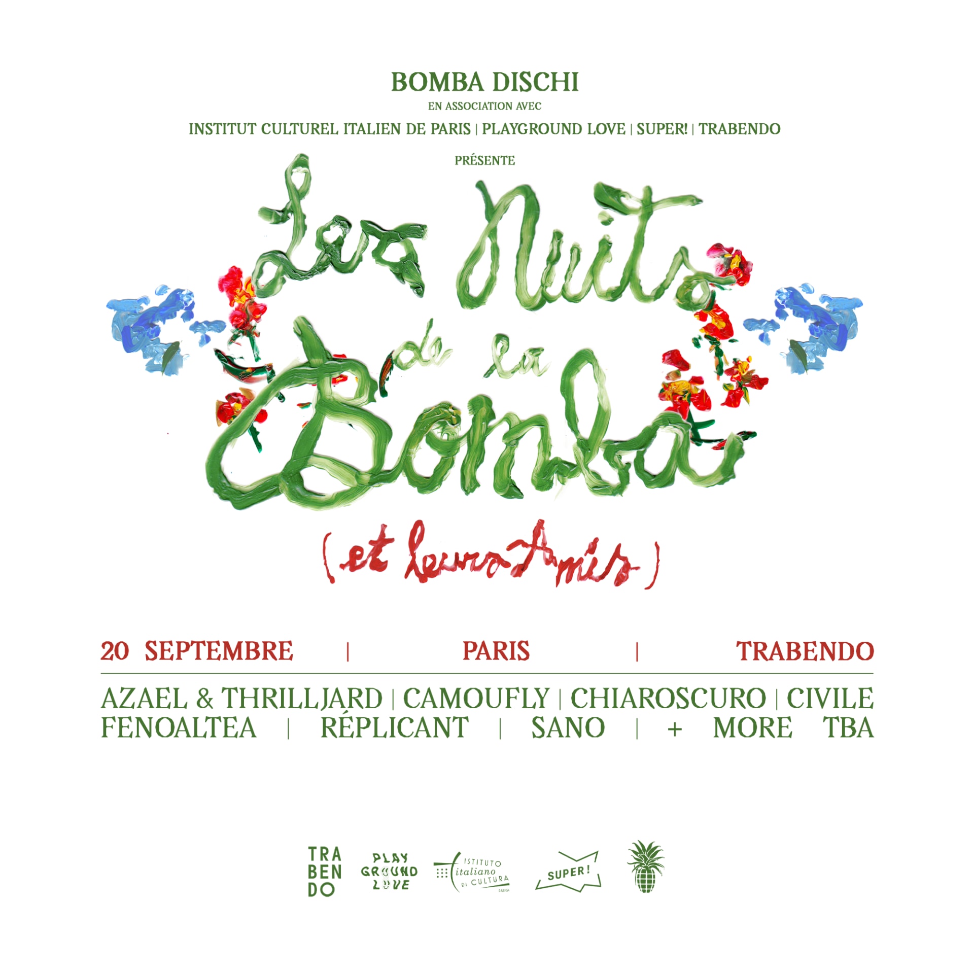 Les Nuits De La Bomba - 20/09 - Trabendo Cover