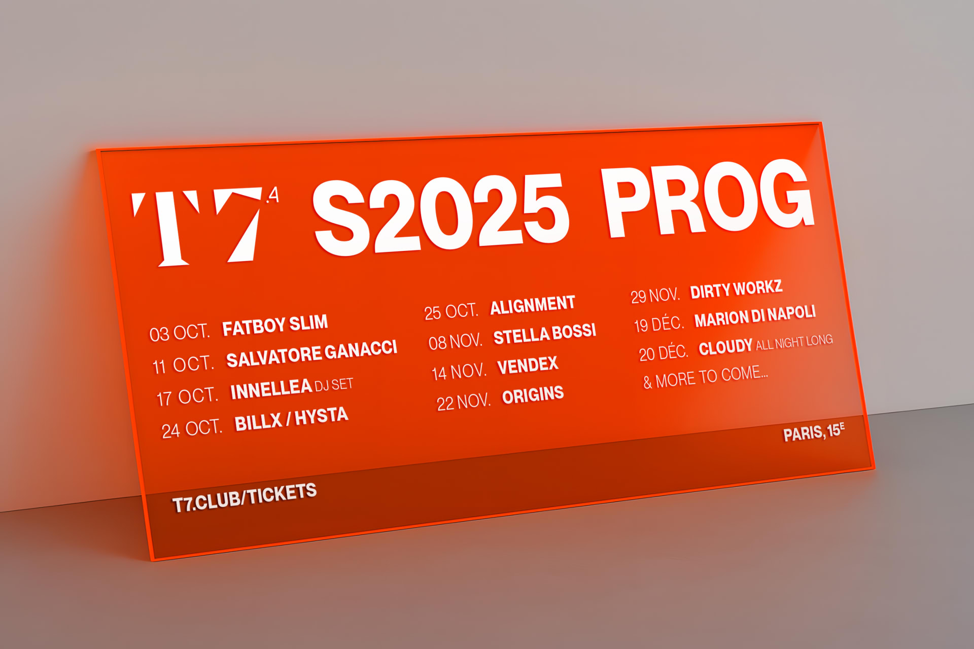 T7 S25 Reveal Prog - Tickets On Sale 08.09 Cover