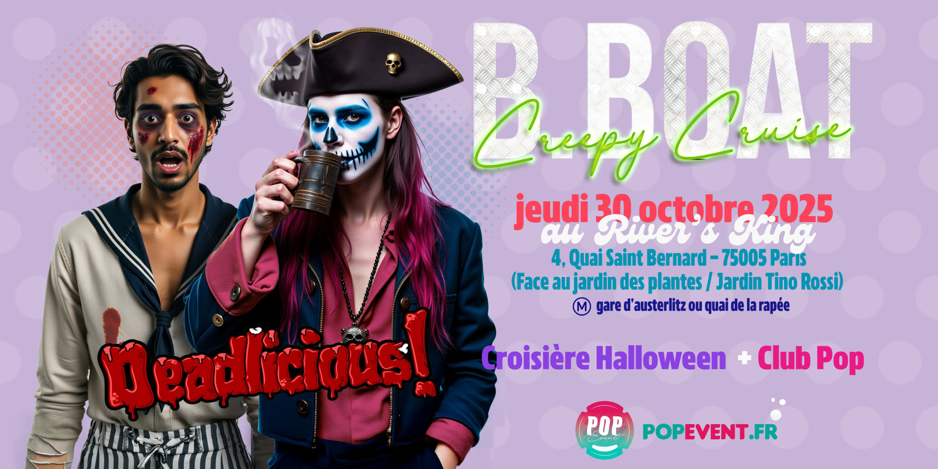 B.Boat - Creepy Cruise (Croisière Halloween) Cover