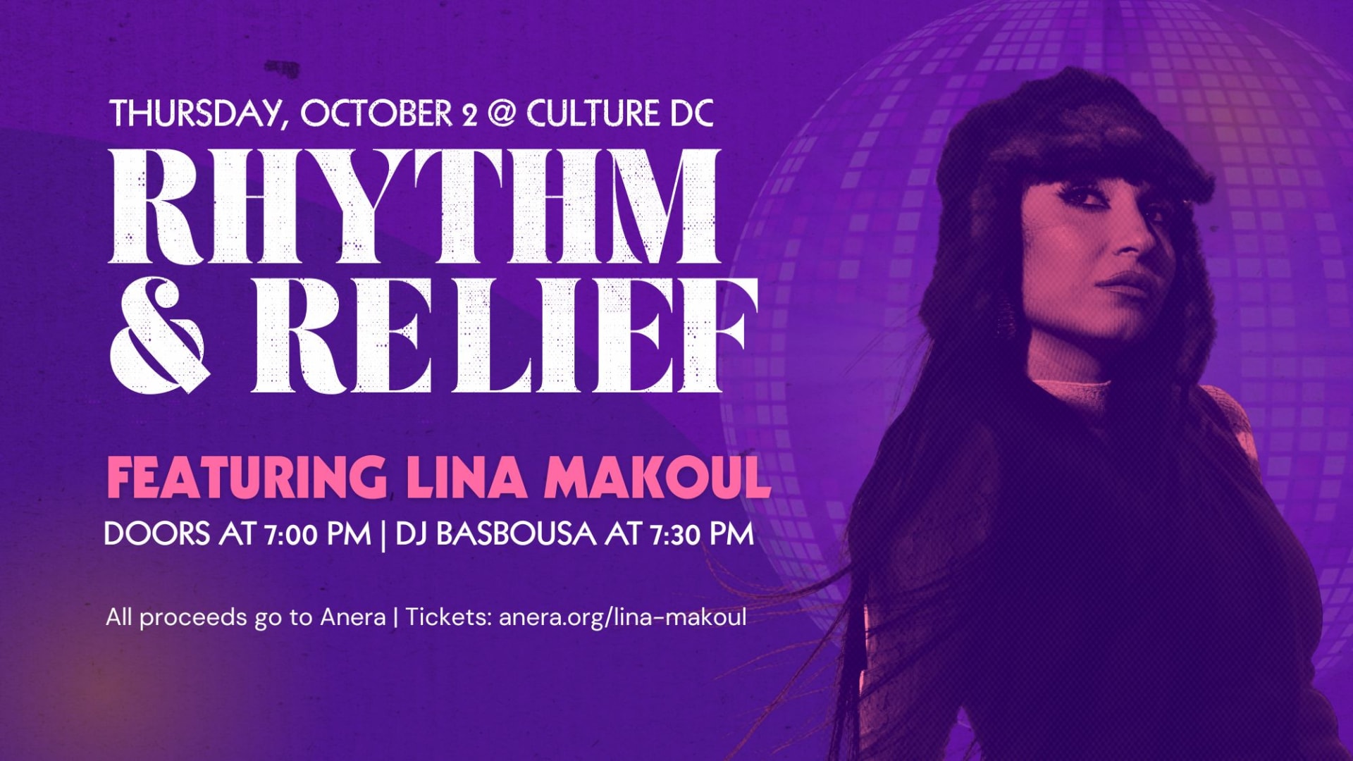 Rhythm & Relief Featuring Lina Makoul Cover