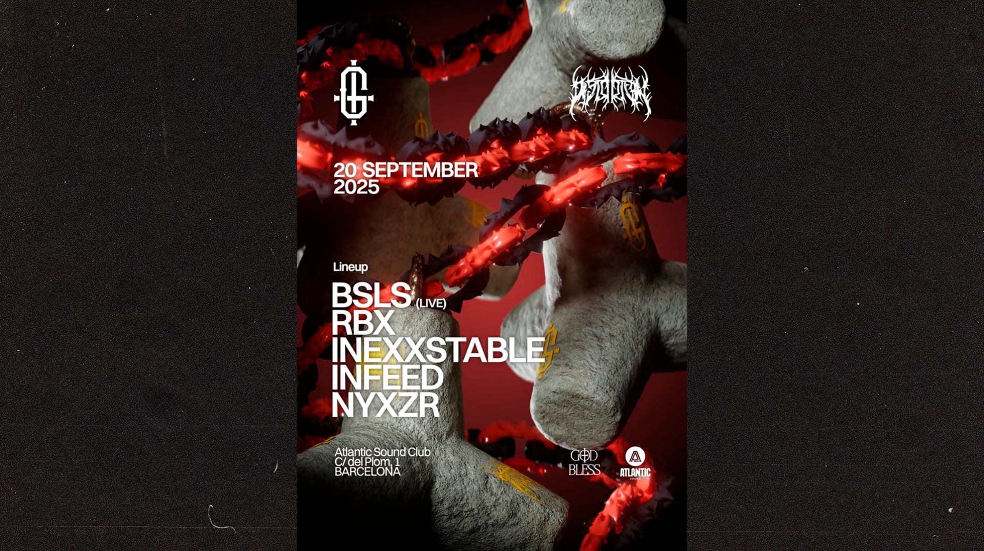 Warehouse / Godbless X Distortion / Bsls (Live) Infeed Nyxzr Cover
