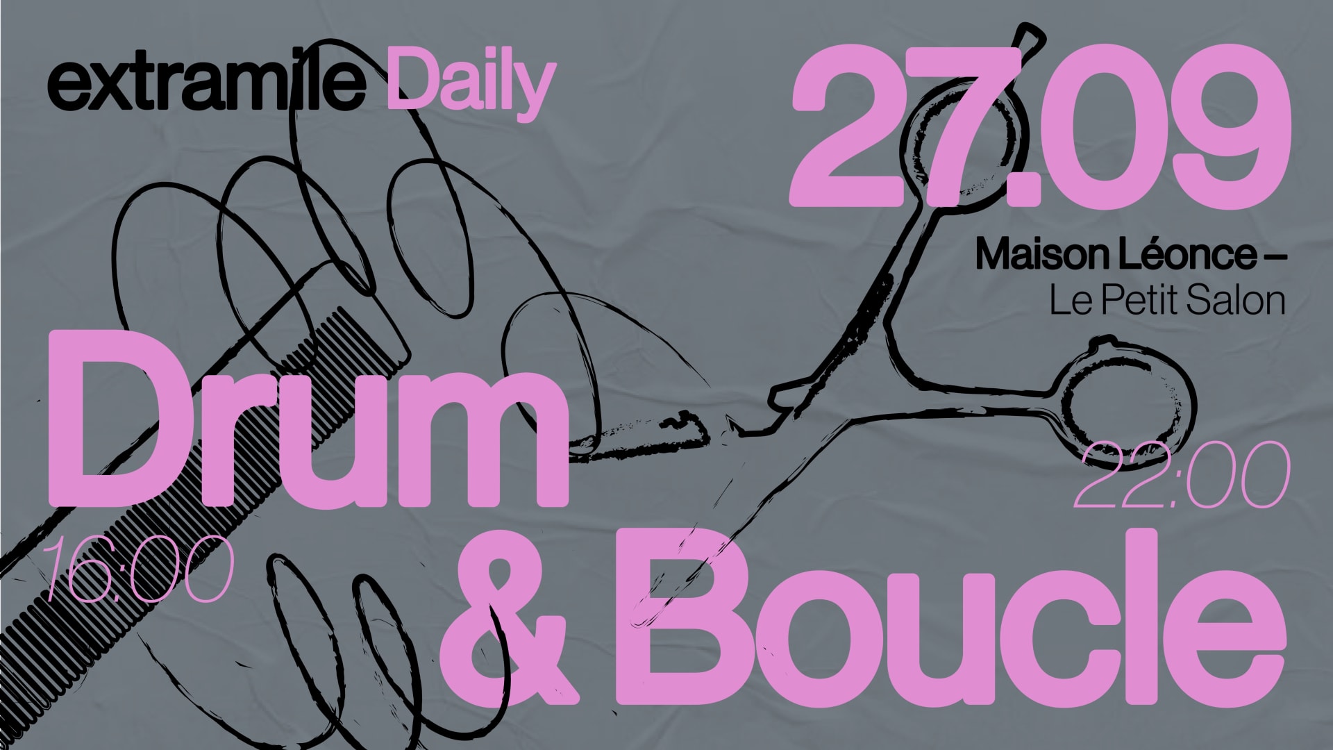 Drum & Boucle - Daily Cover