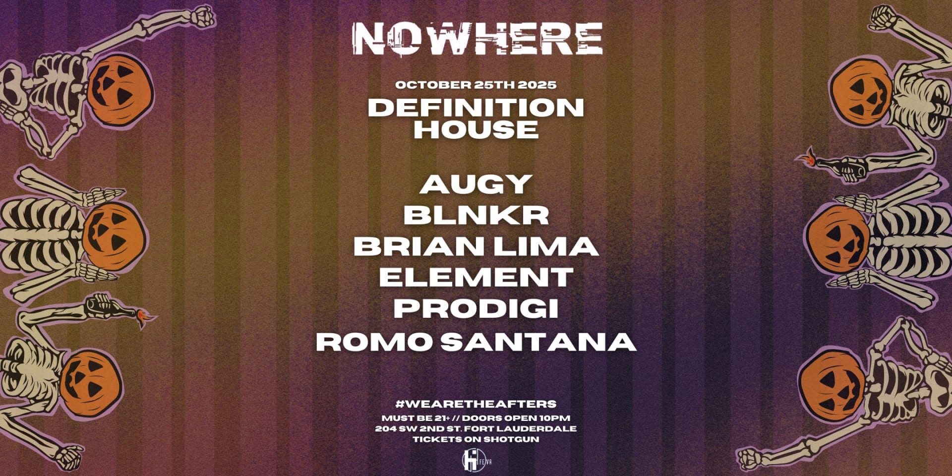 Definition House @Nowhere | Special Event Cover