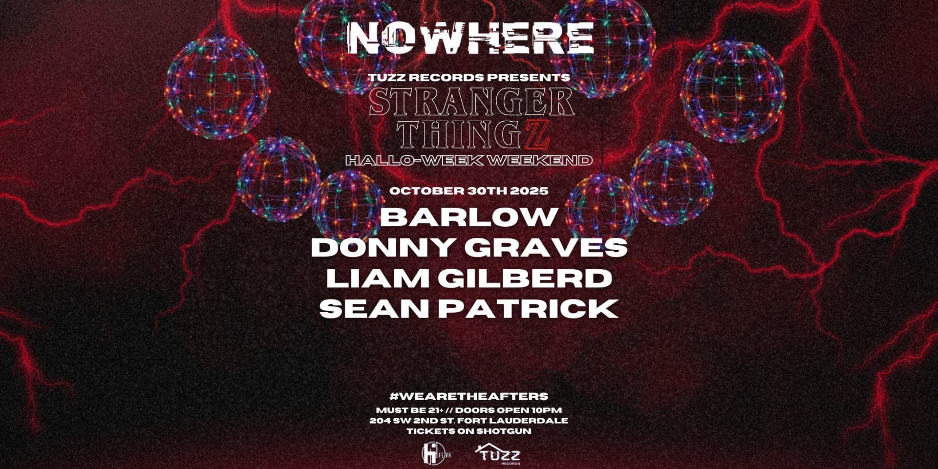 Tuzz Records @Nowhere Presents "Stranger Thingz" Cover