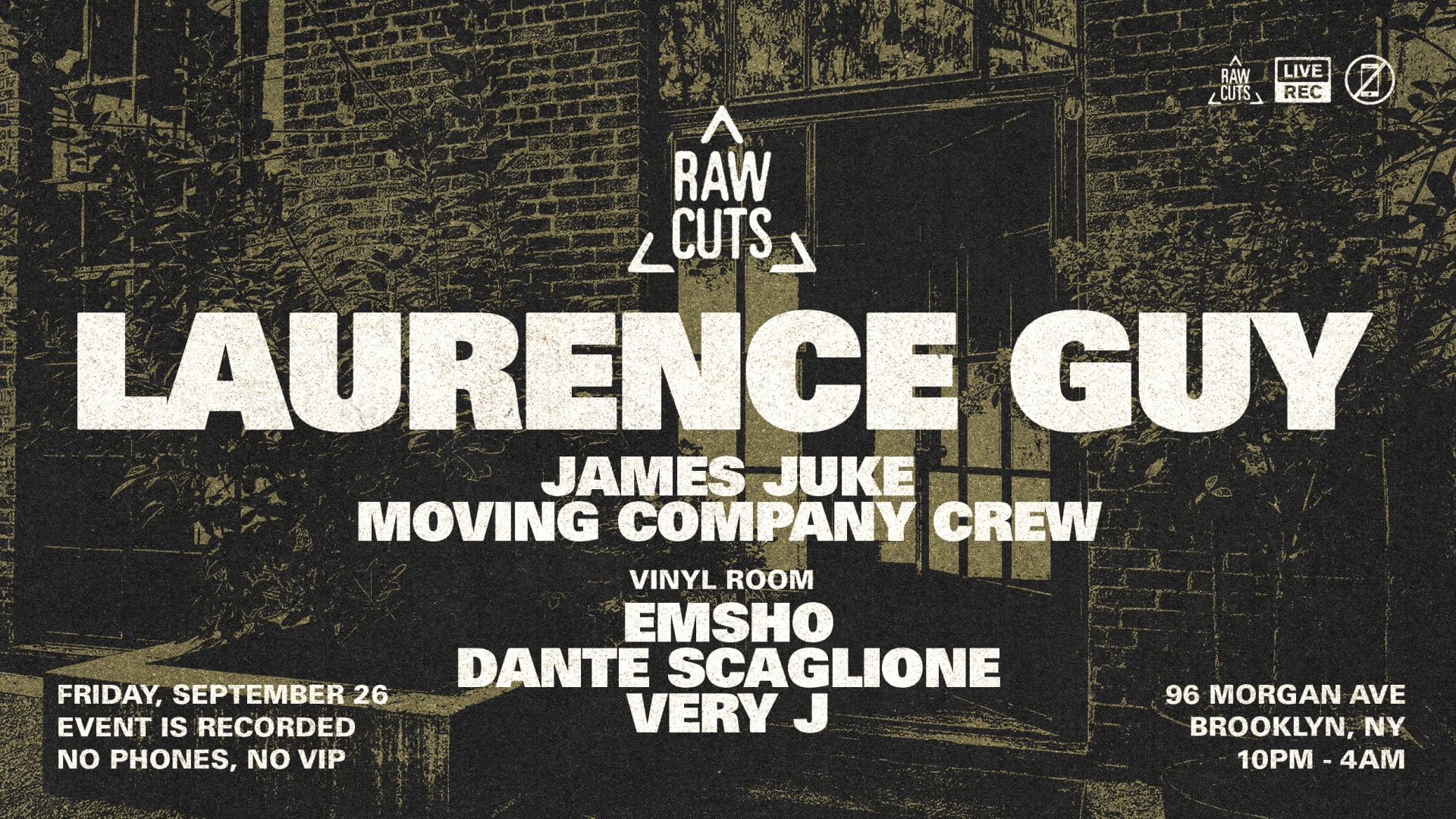 Raw Cuts: Laurence Guy Cover