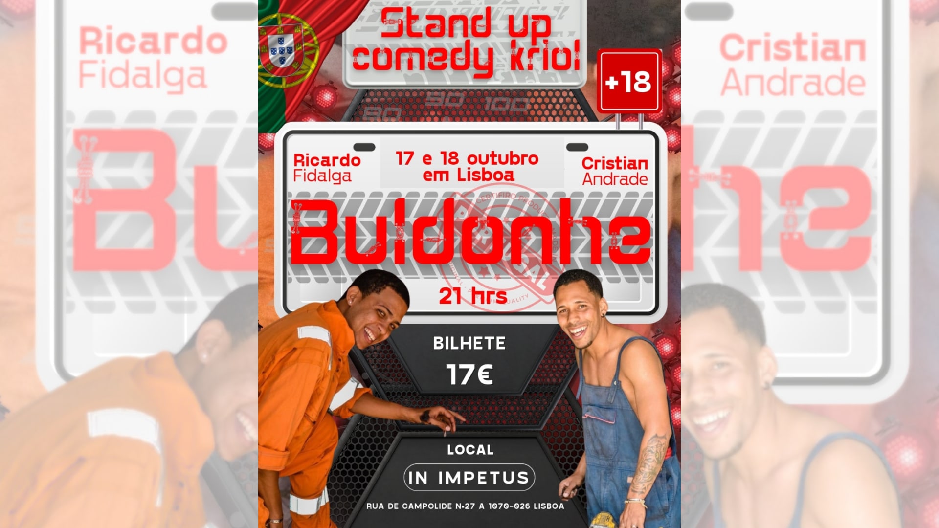 Buldonhe Na Pt - Stand Up Comedy Kriol Cover