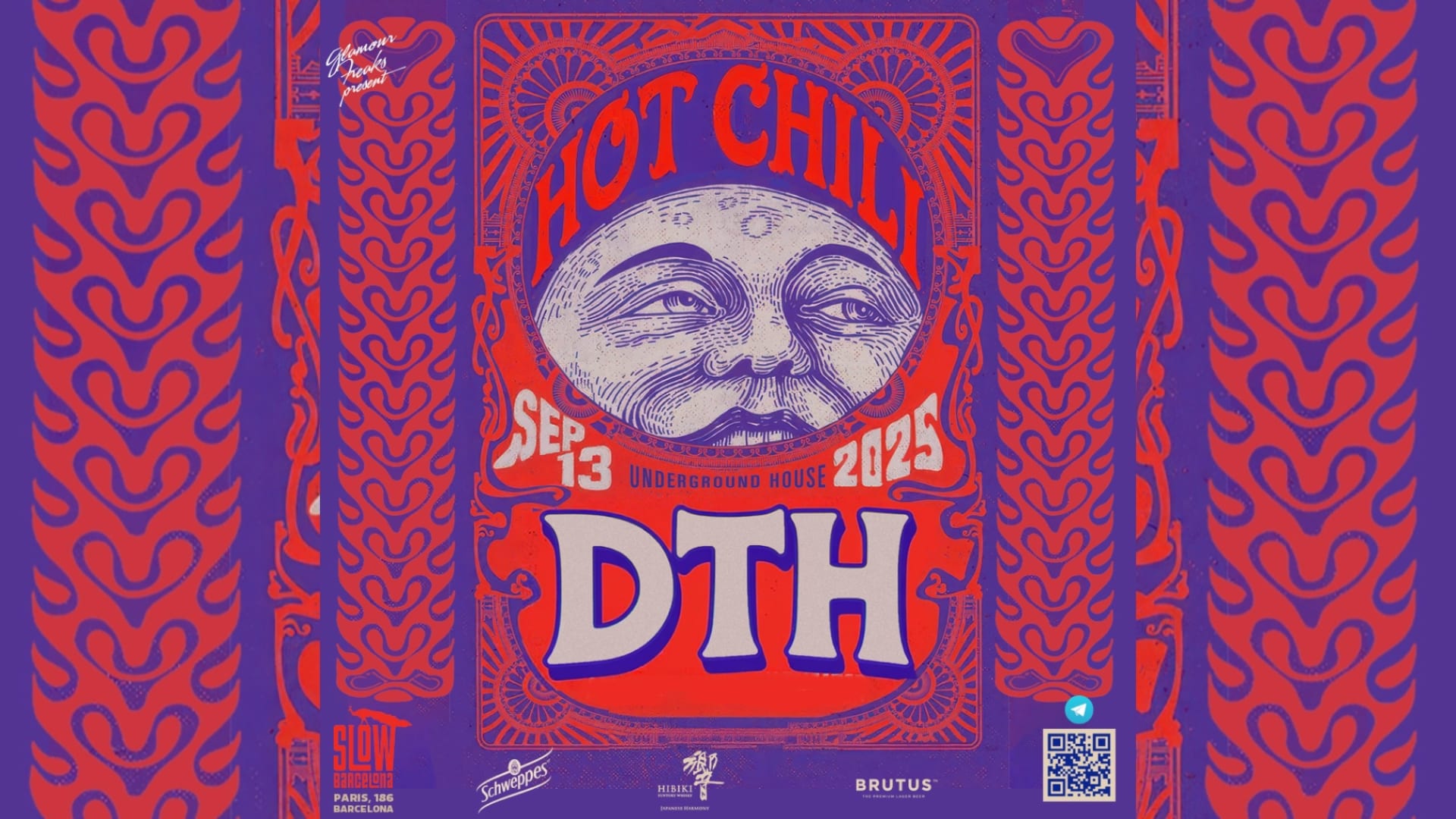 Hot Chili Pres. D.T.H. | [Drink Included] Cover
