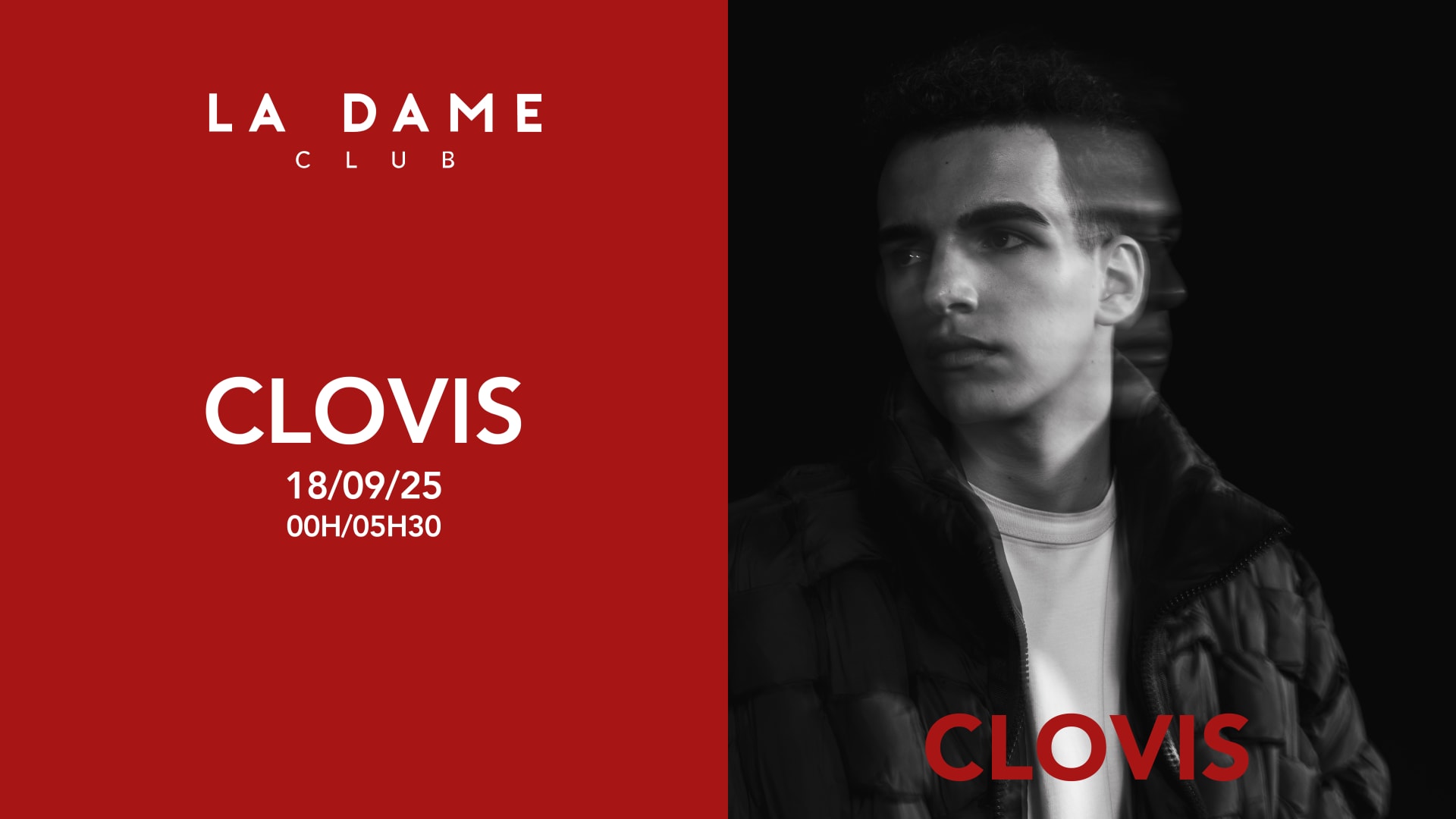 La Dame // Jeu 18 Septembre // Clovis Cover