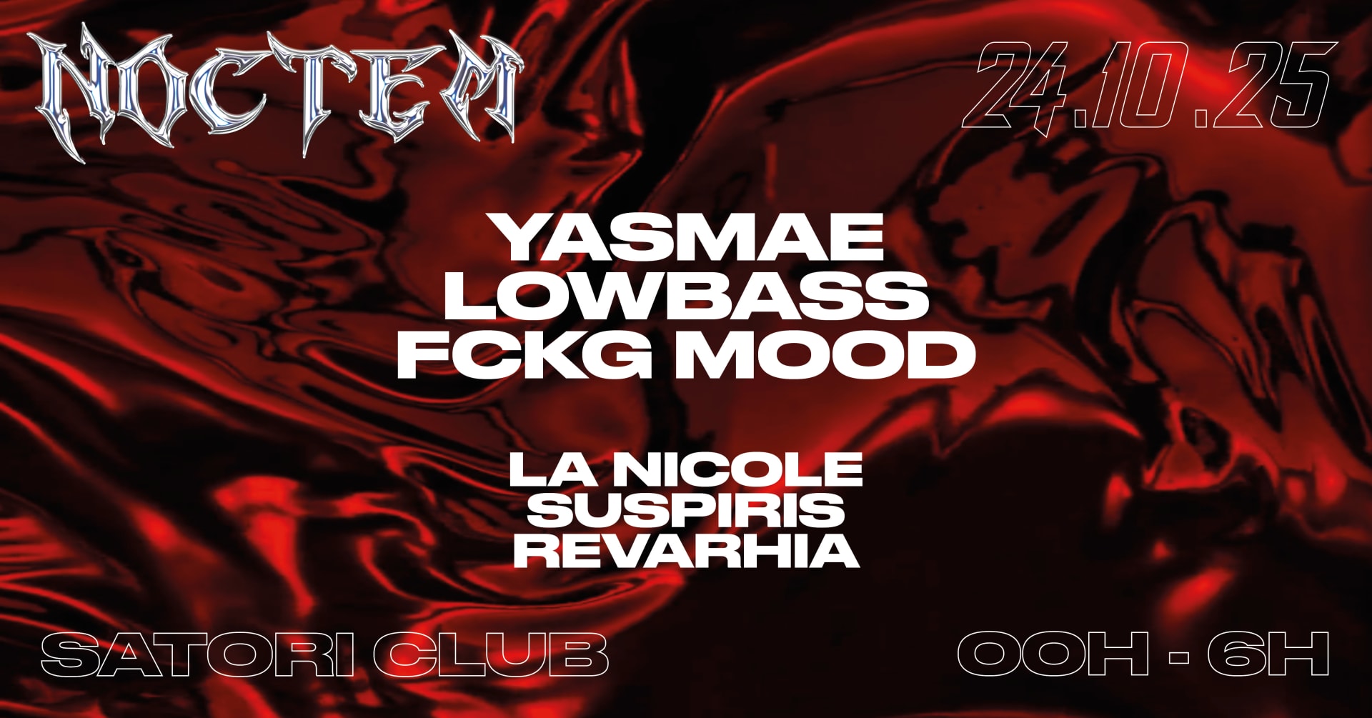 Noctem X Satori Club Avec Lowbass, Revarhia, Yasmae And More Cover
