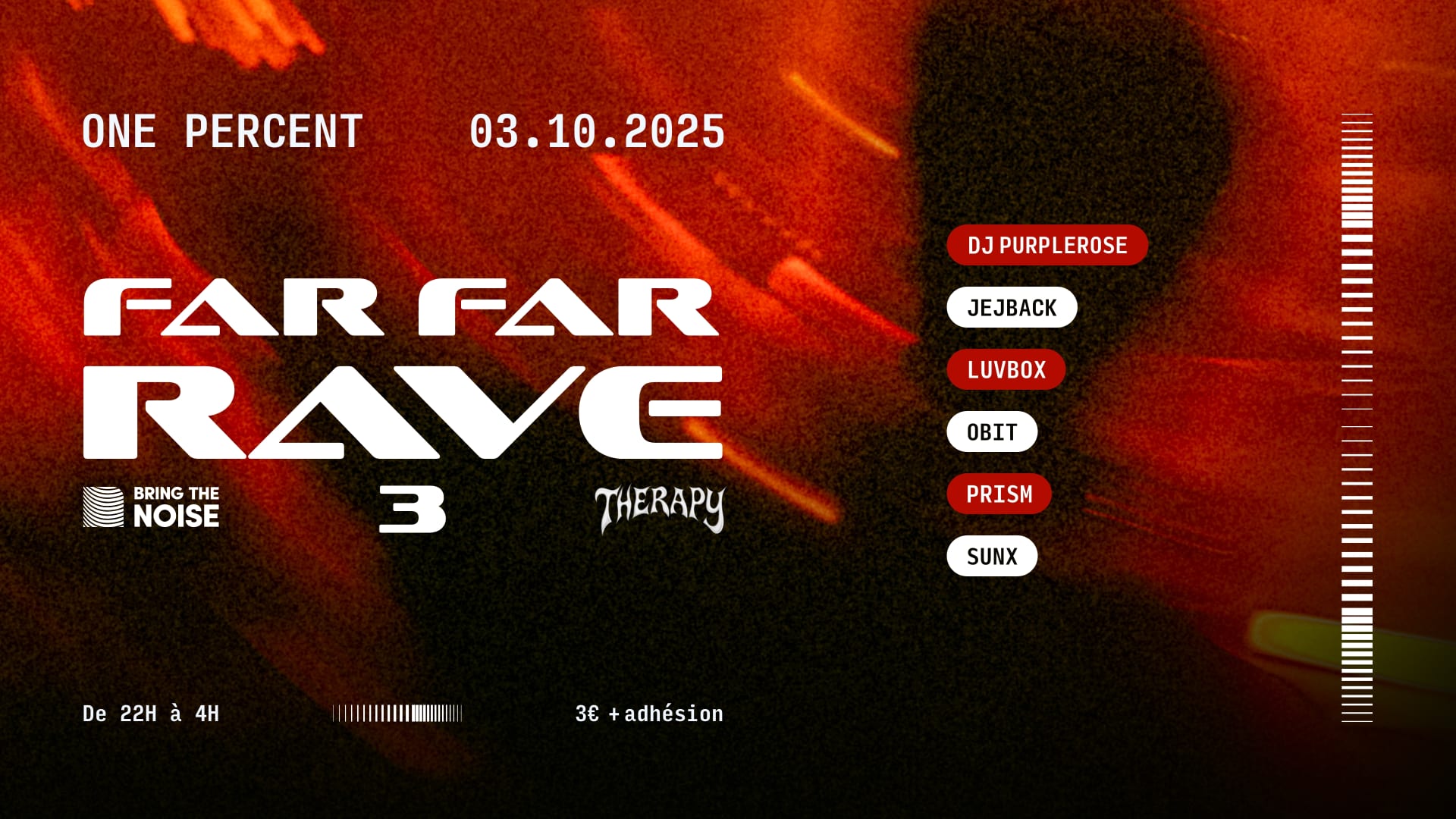 Far Far Rave 3 Cover