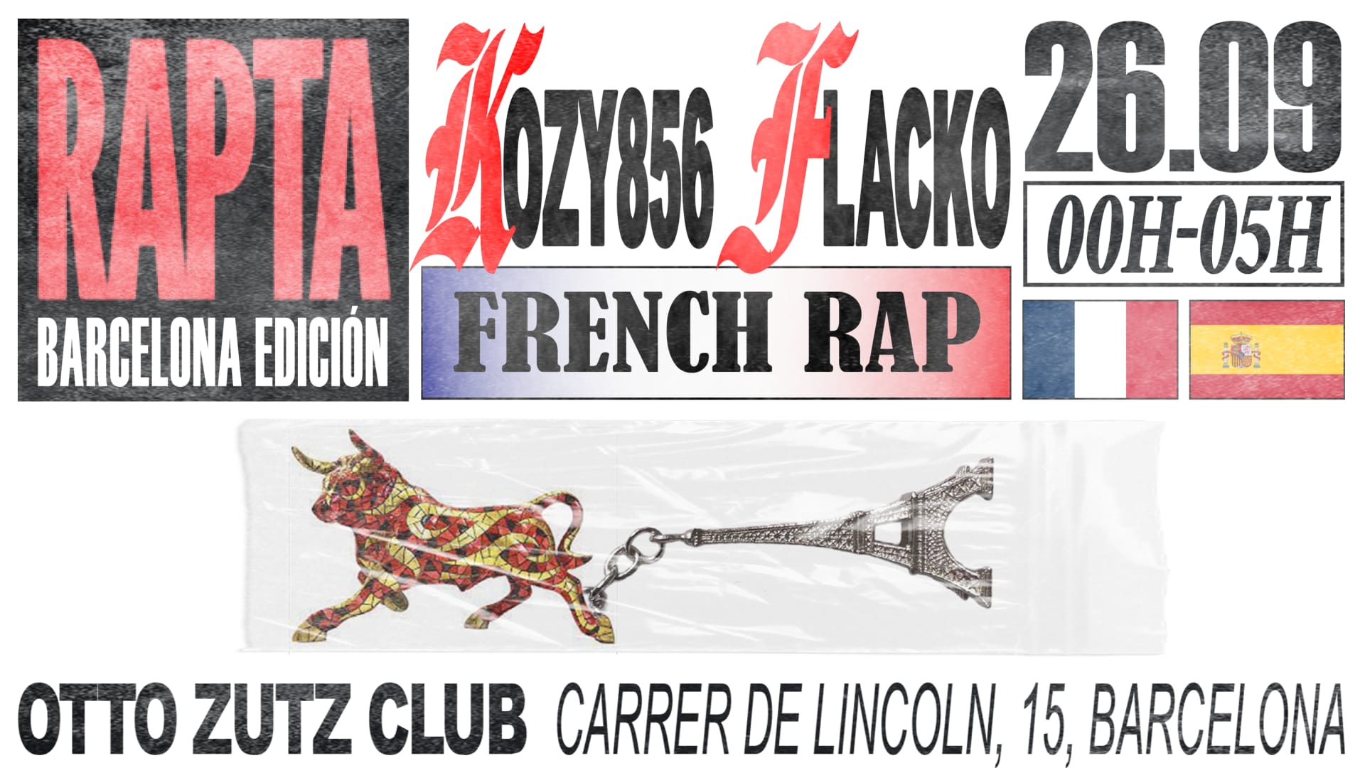 Rapta Barcelone Edition Cover