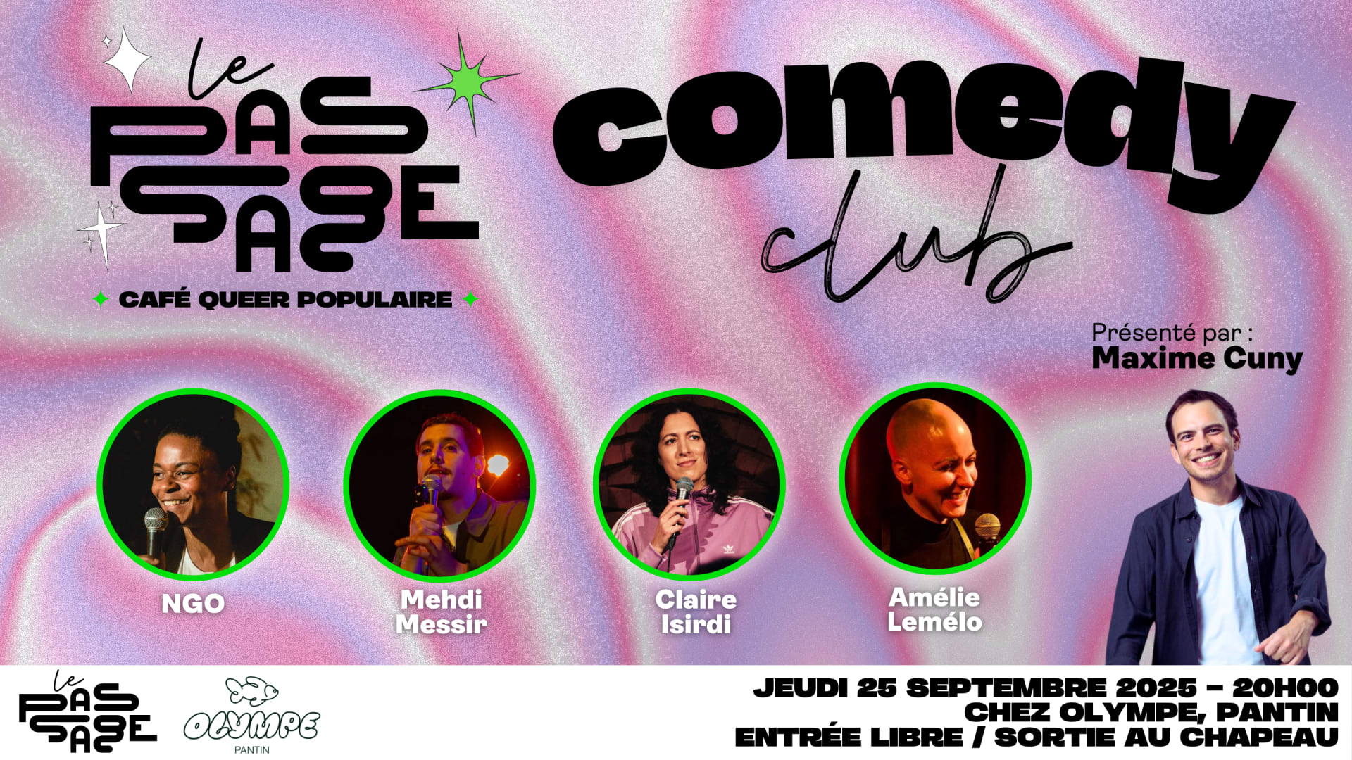 Le Passage Comedy Club #5 Cover