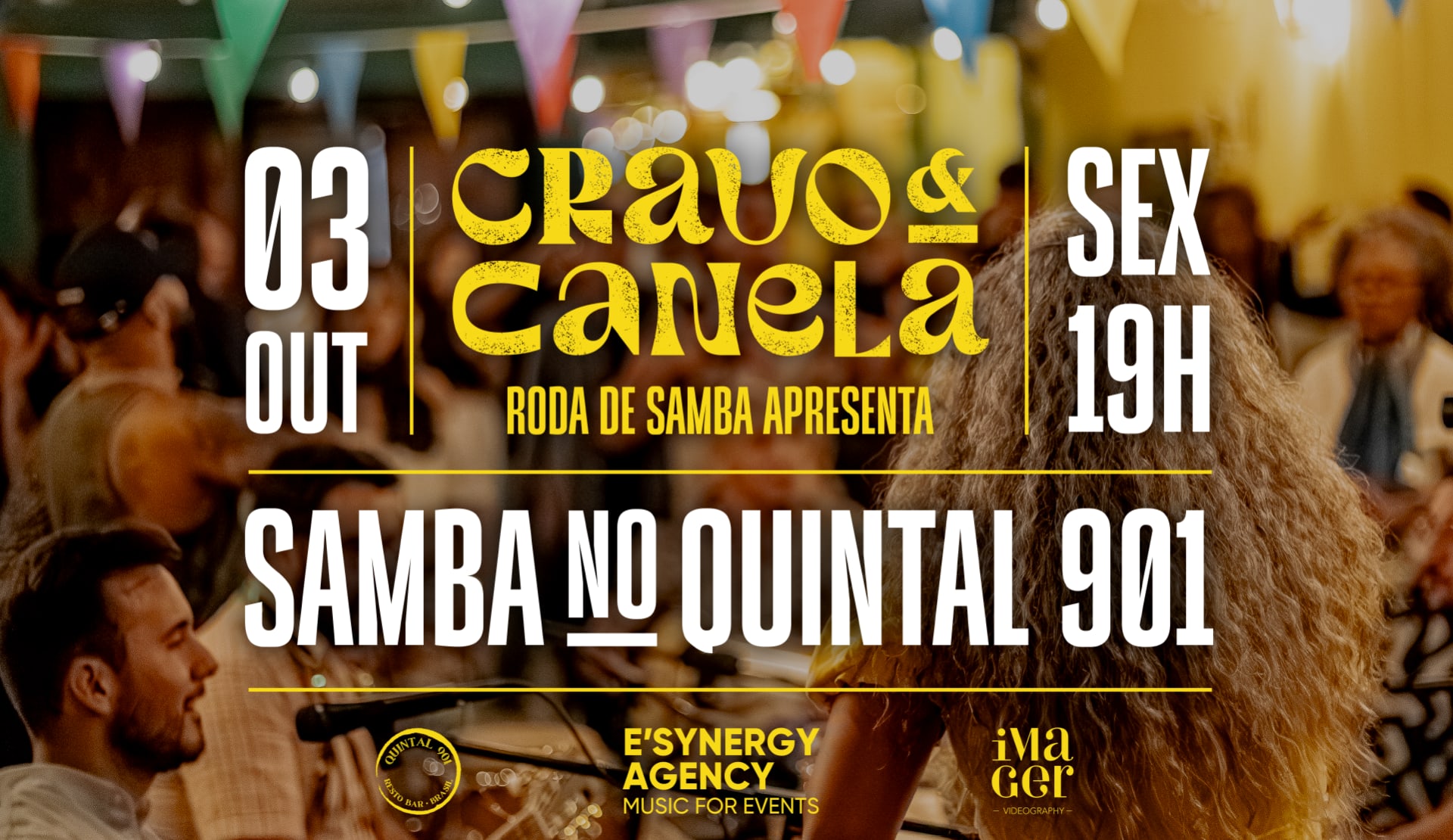 Cravo & Canela Roda De Samba - 3 Out "Samba No Quintal 901" Cover