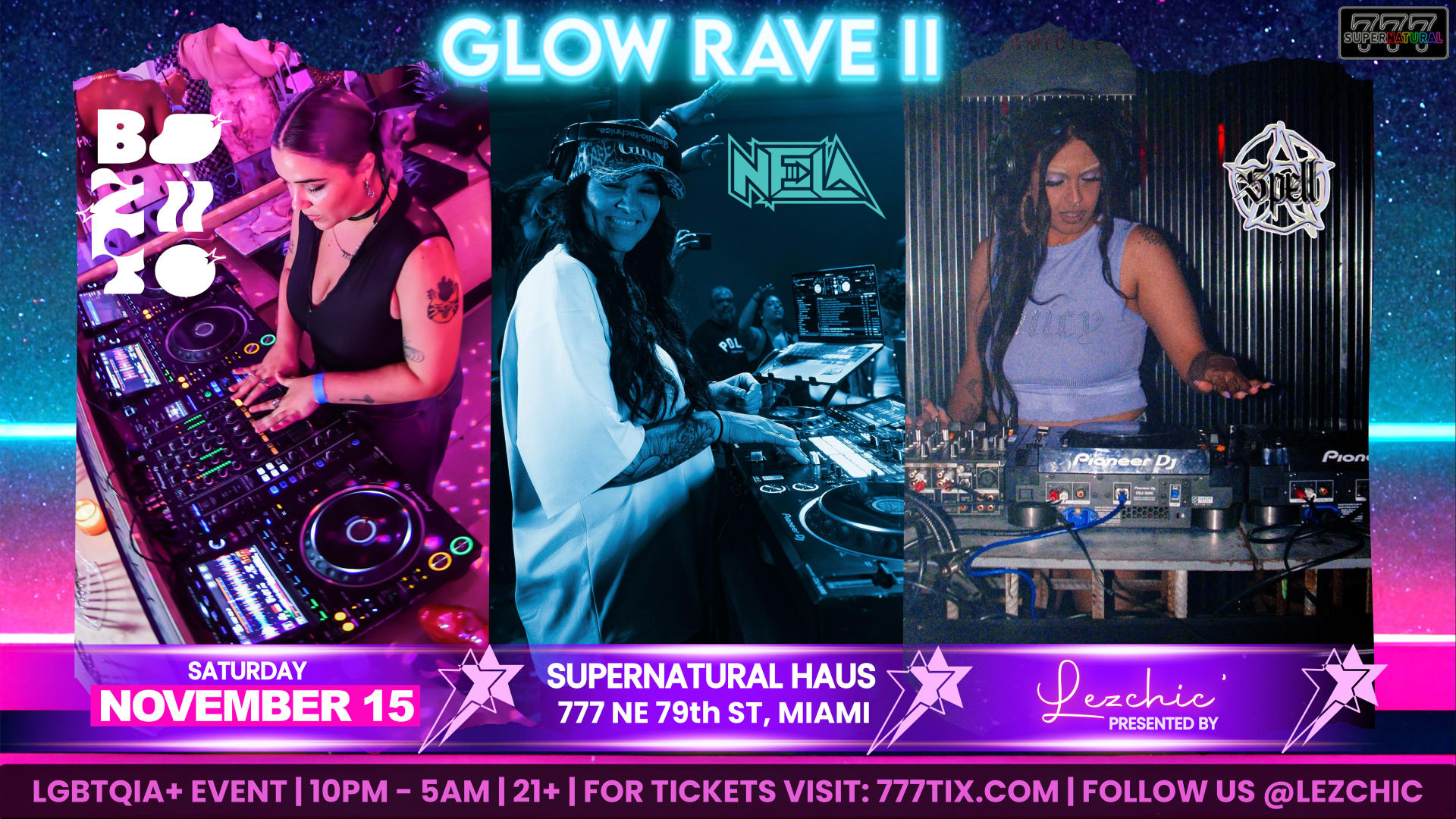 Glow Rave By Lezchic Cover