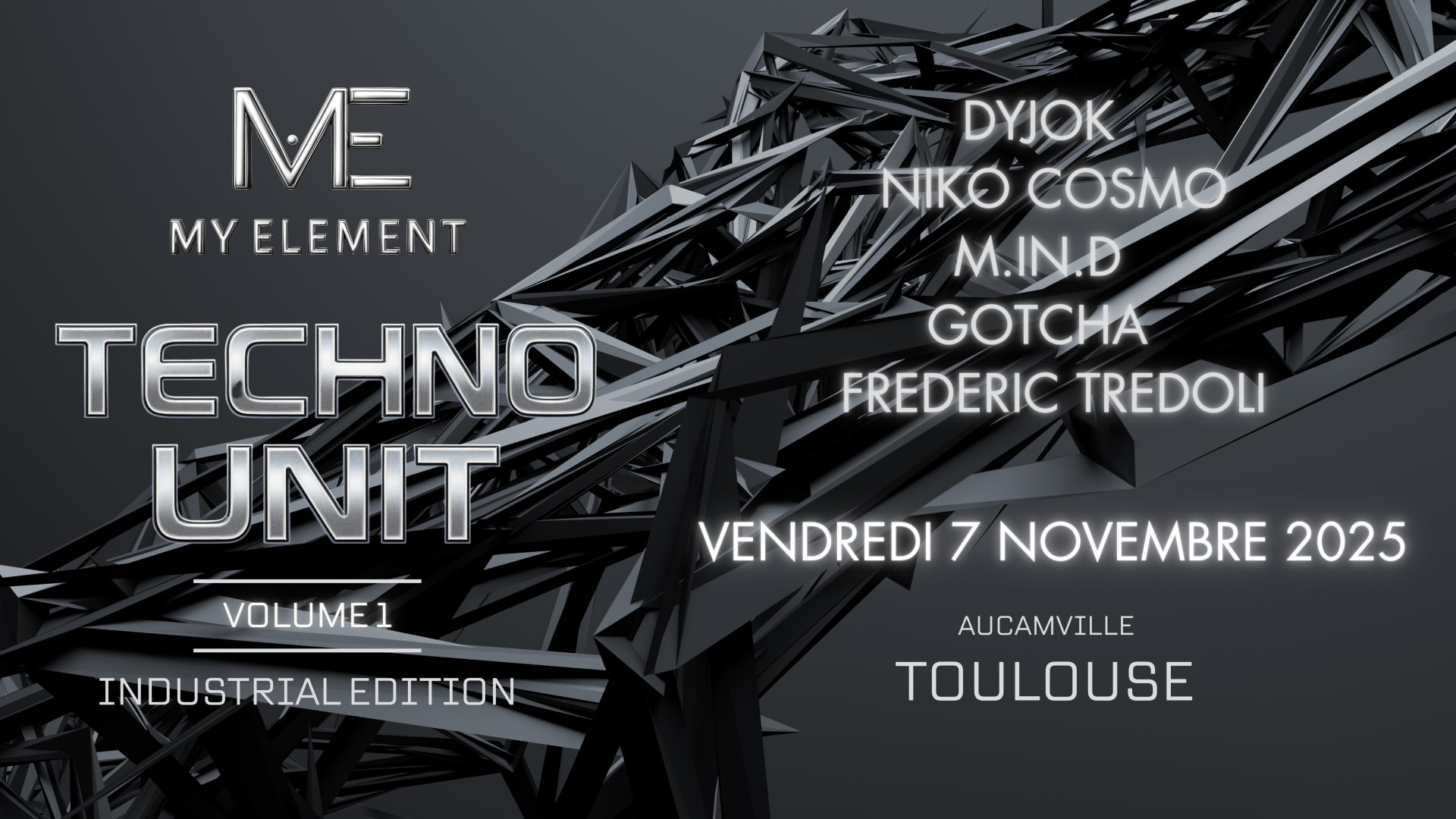 Techno Unit Vol. 1 - Industrial Edition Cover