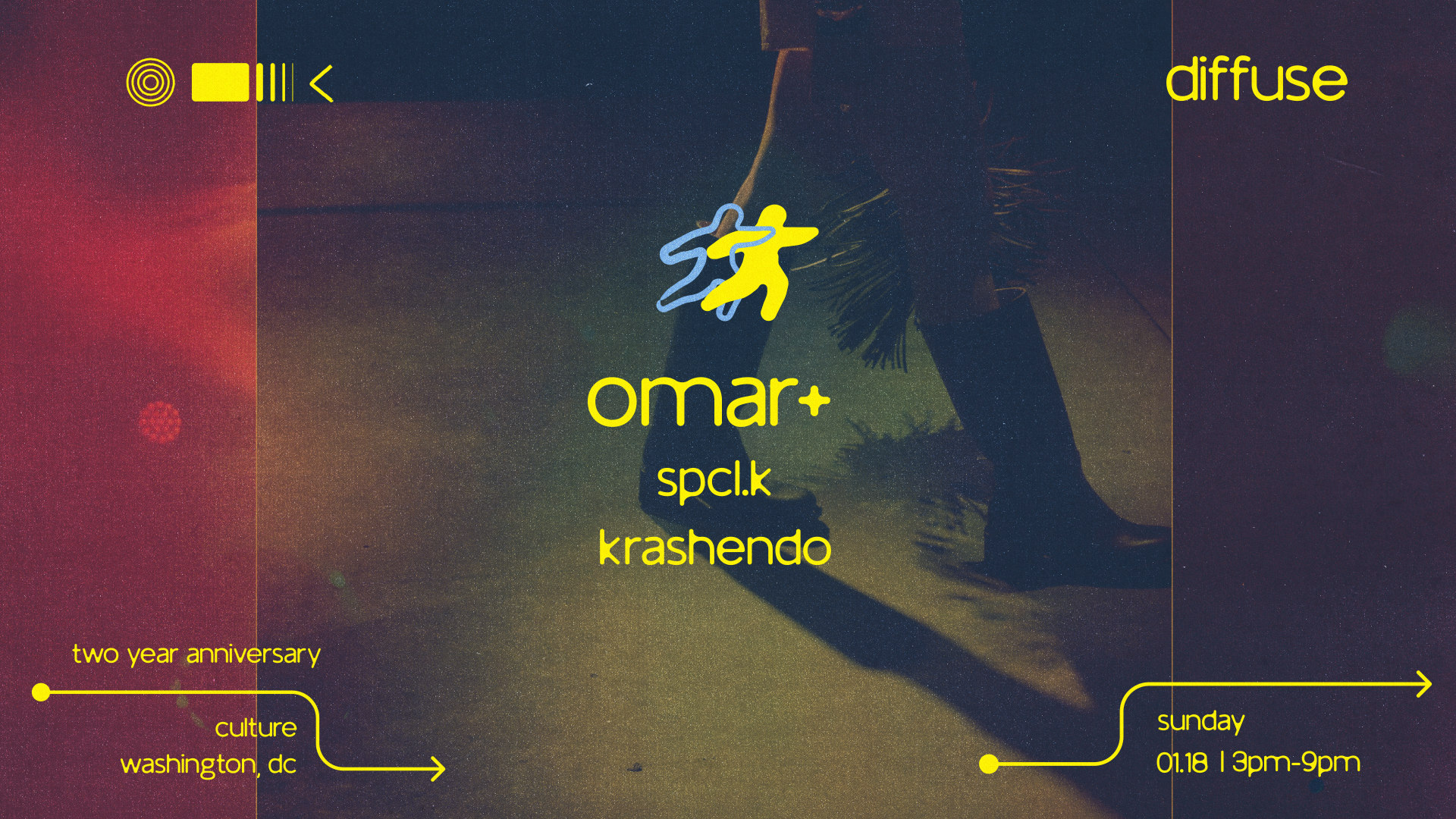 Diffuse: Omar+ (Two Year Anniversary) Cover