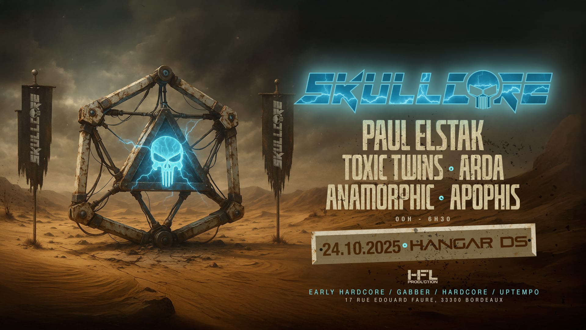 Skullcore W/ Paul Elstak / Toxic Twins / Arda / ... Cover