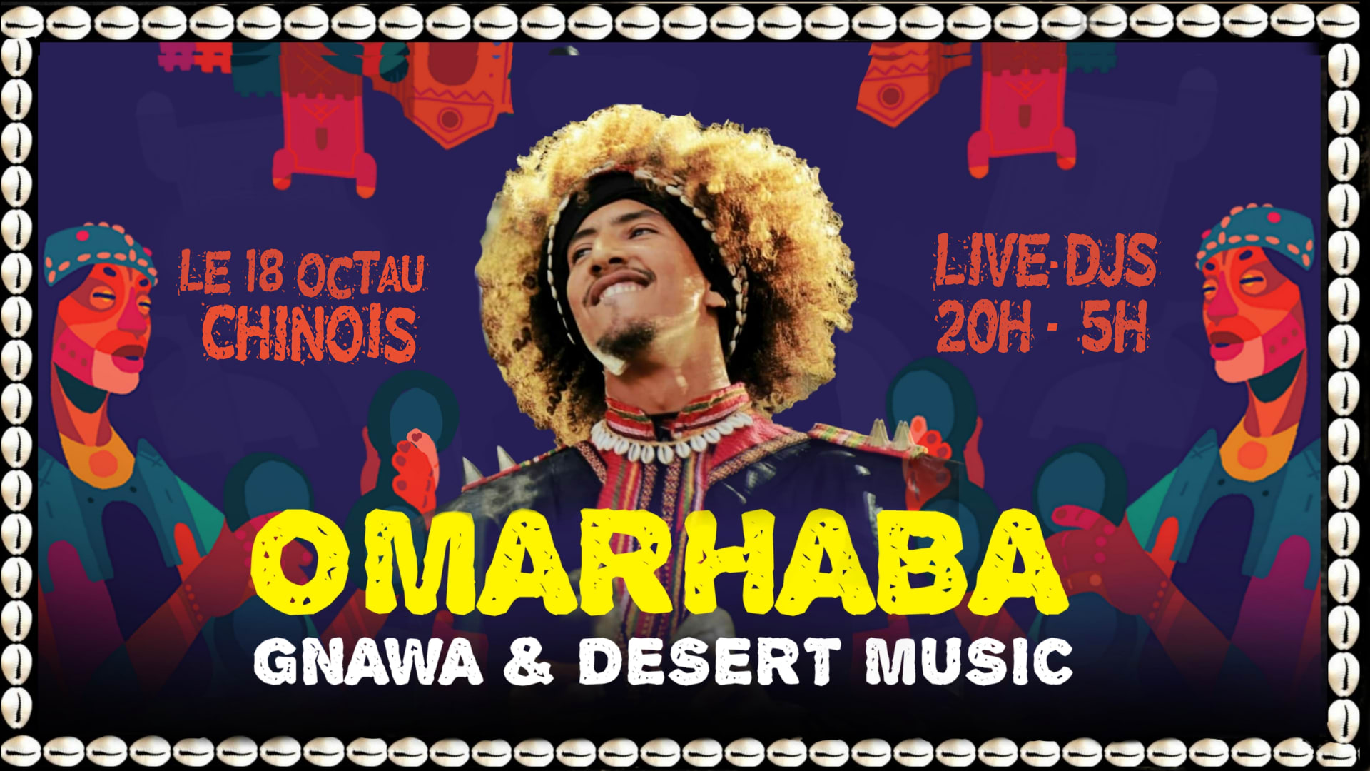 Gnaoua & Desert Music Avec Omarhaba Au Chinois Cover