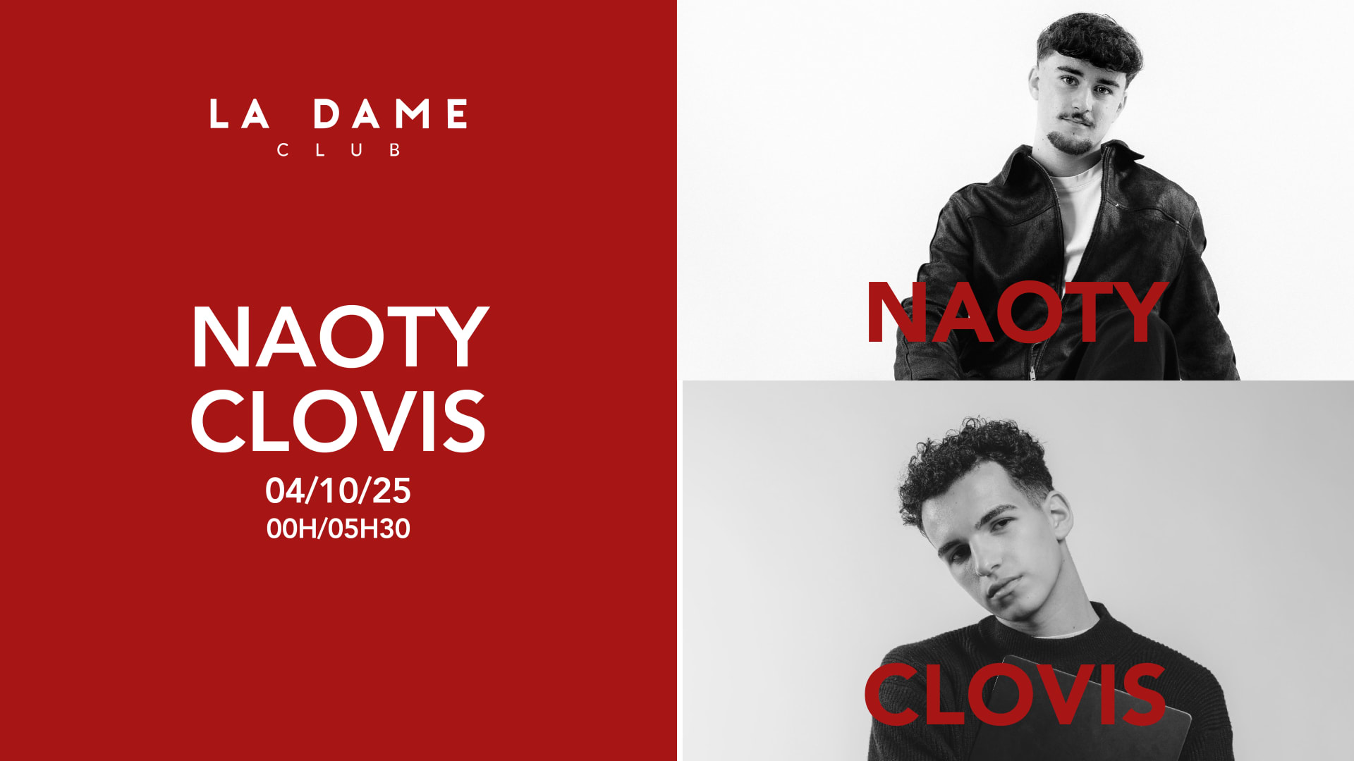 La Dame // Sam 04 Octobre // Naoty - Clovis Cover