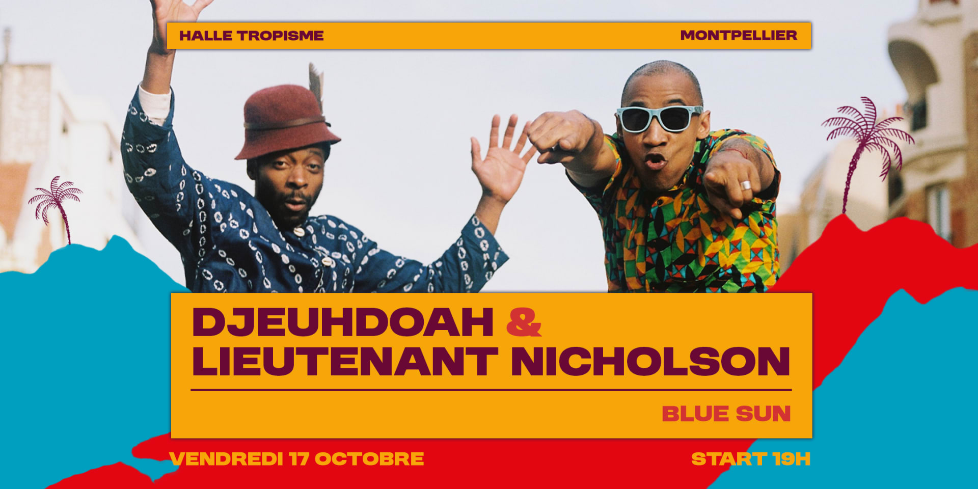 Djeuhdoah & Lieutenant Nicholson - Montpellier, Tropisme Cover