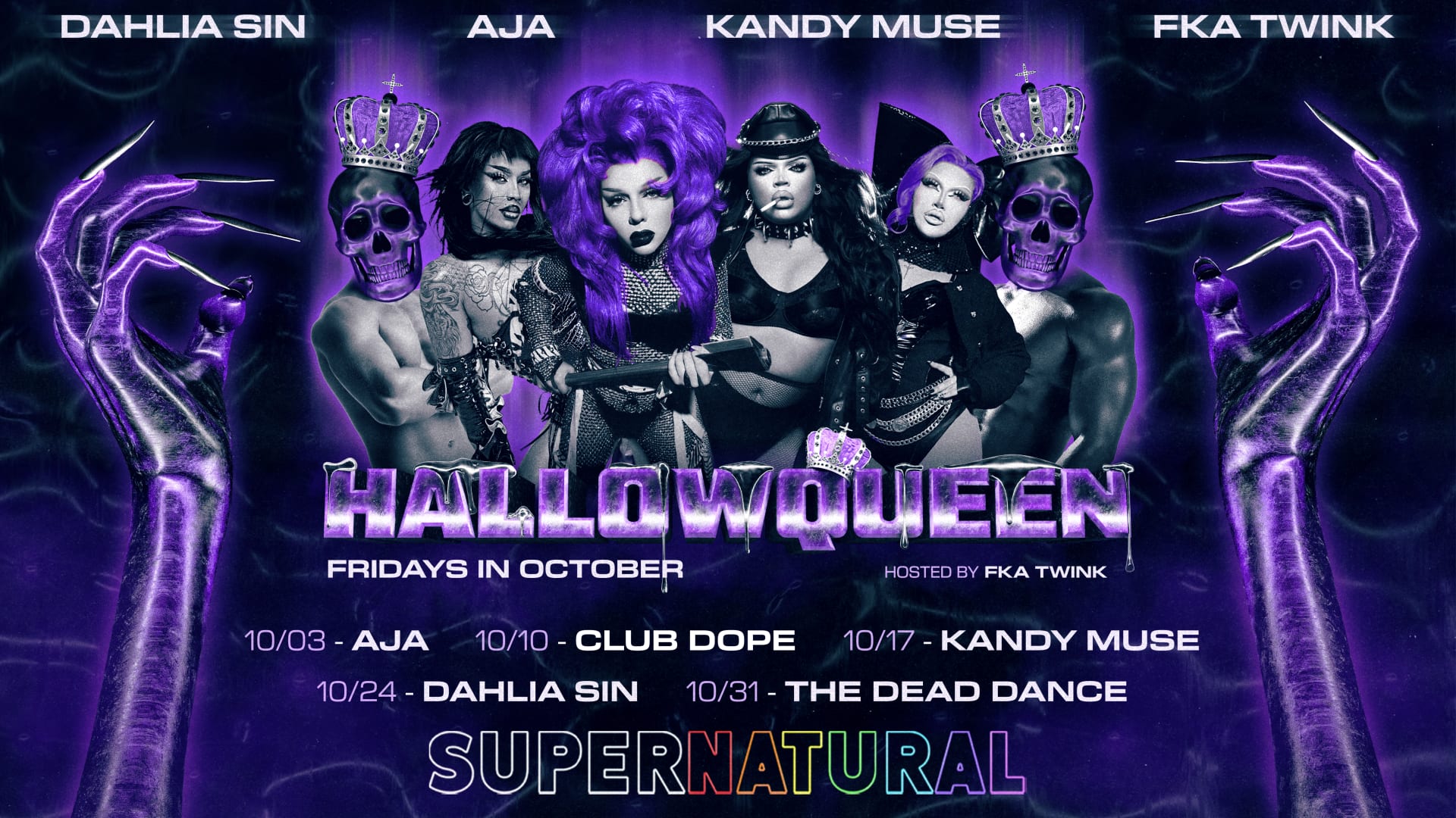 Hallowqueen Friday Ft. Kandy Muse Cover