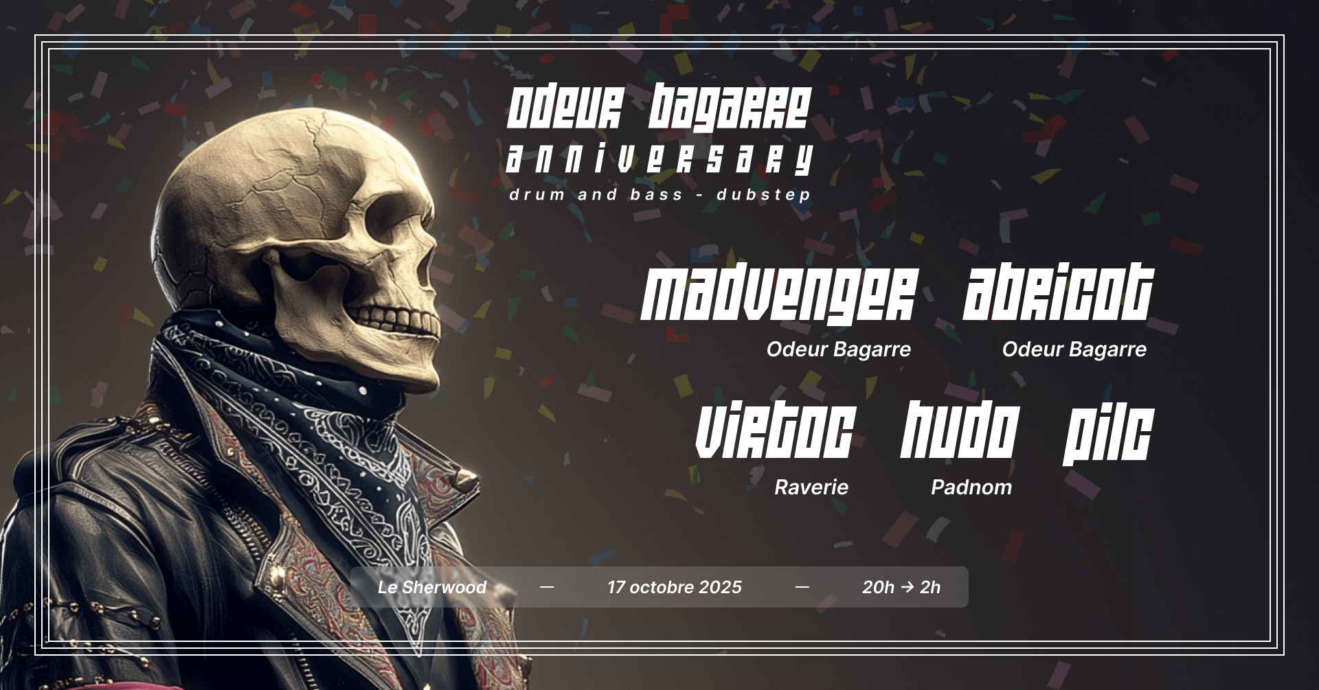 Odeur Bagarre #5 - Dnb/Dubstep - Anniversaire 1 An Cover