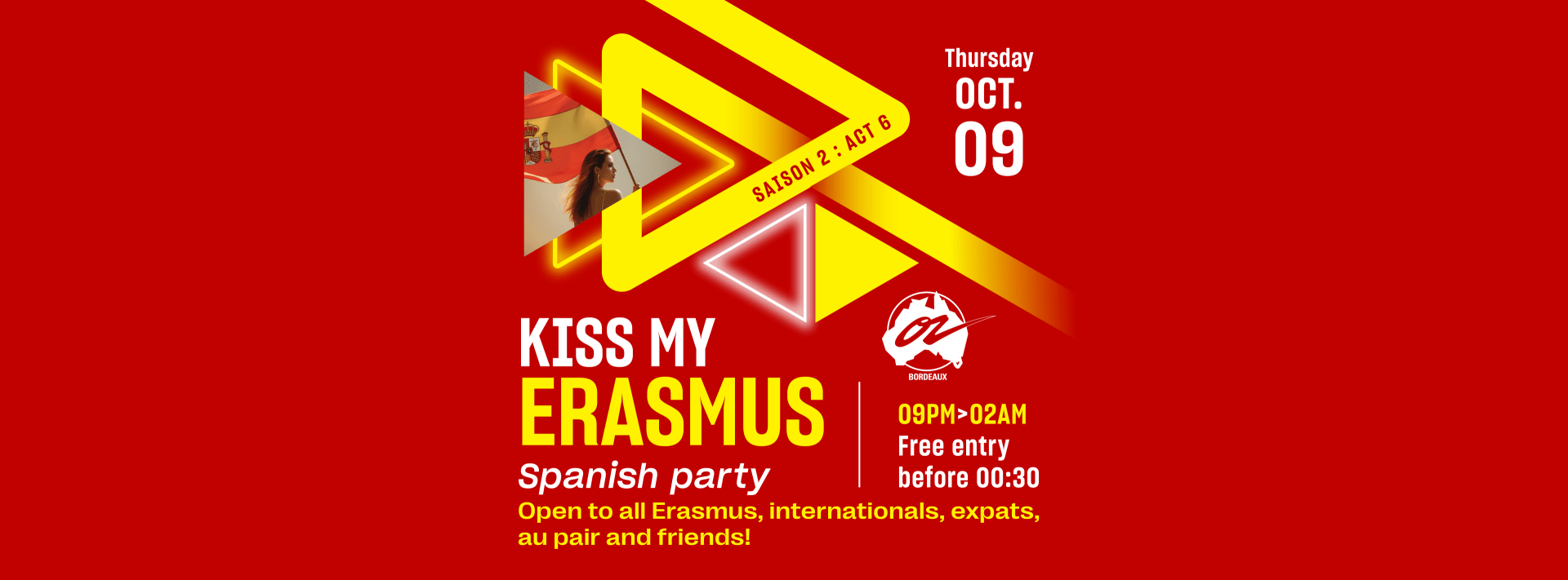 Kiss My Erasmus 08.10 - Bordeaux Cover