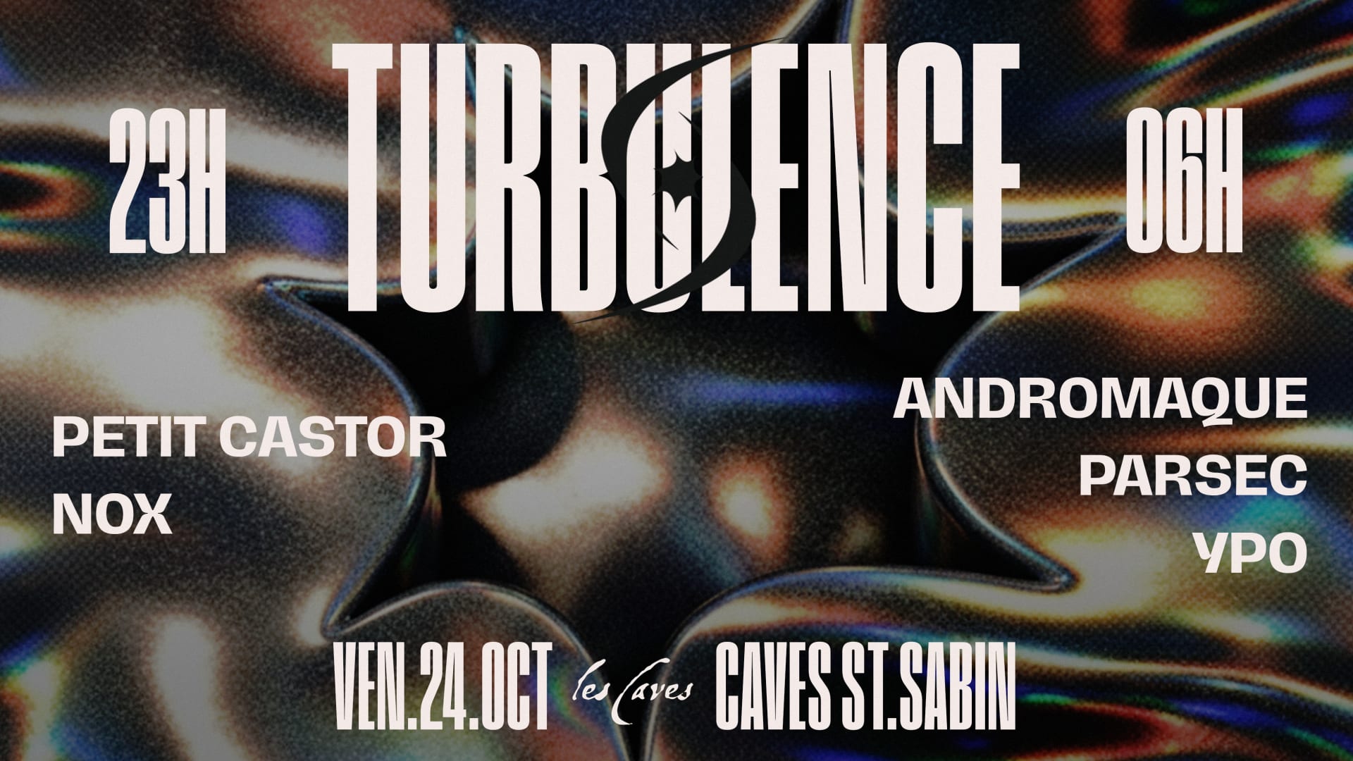 Turbulence W/ Petit Castor, Nox, Ypo, Andromaque, Parsec Cover