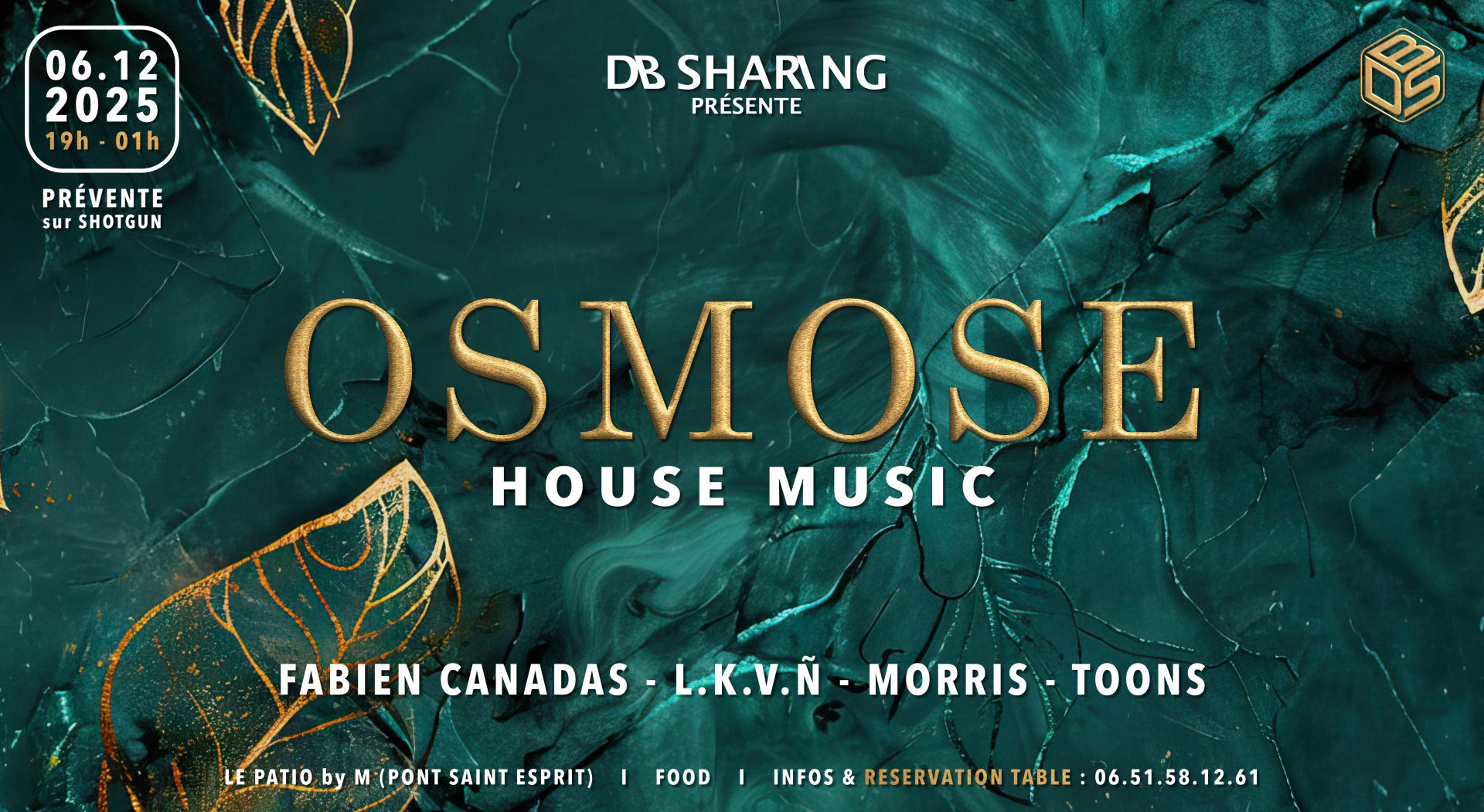Db Sharing Présente Osmose Cover