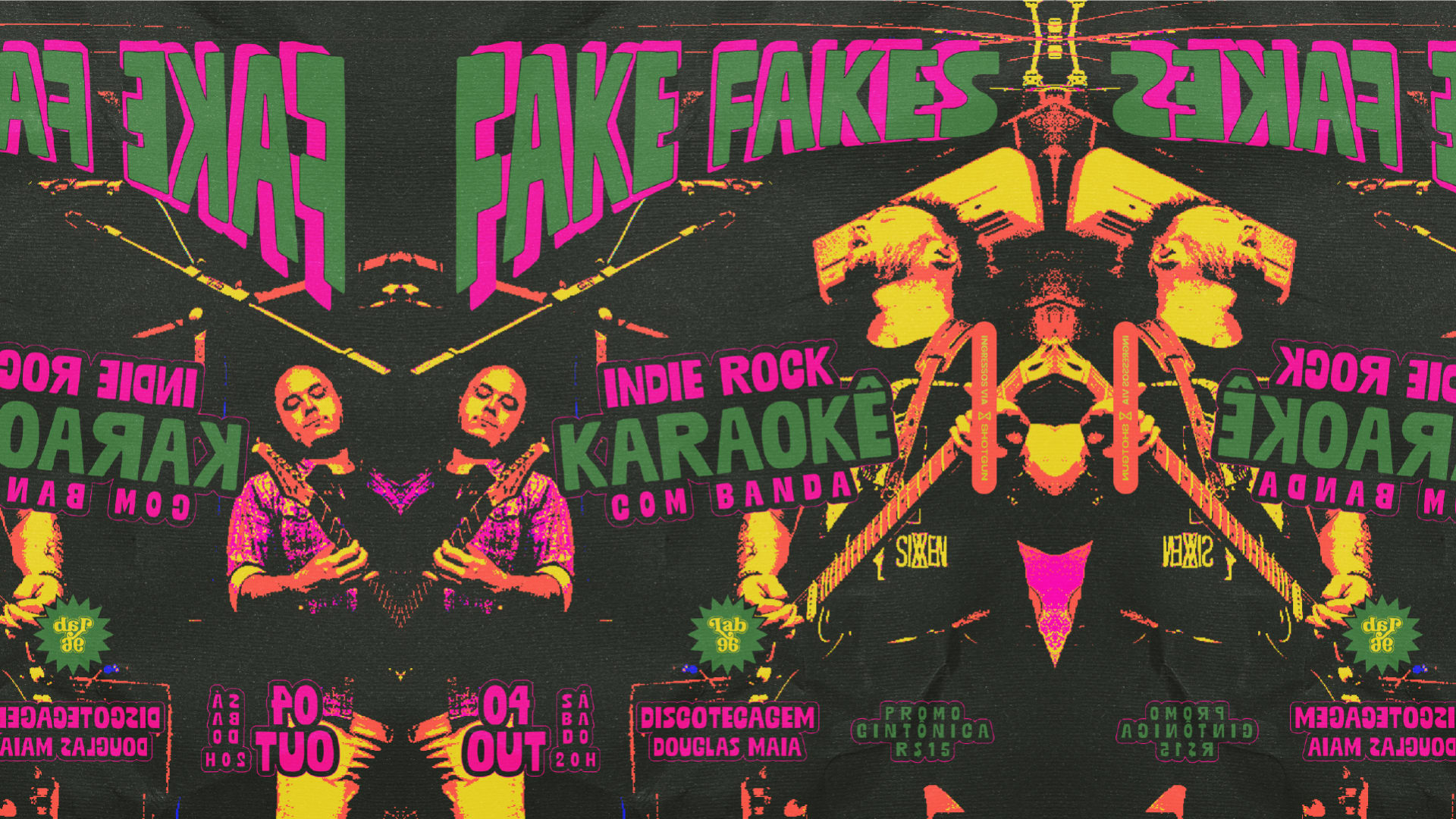Karaokê Com Fake Fakes (Indie Rock) Cover