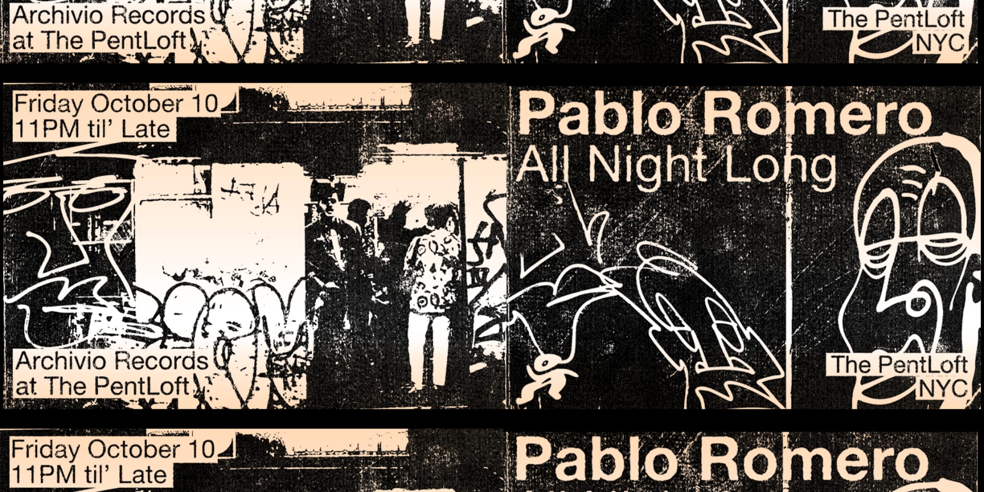 Pablo Romero All Night Long (Archivio Records Showcase) Cover
