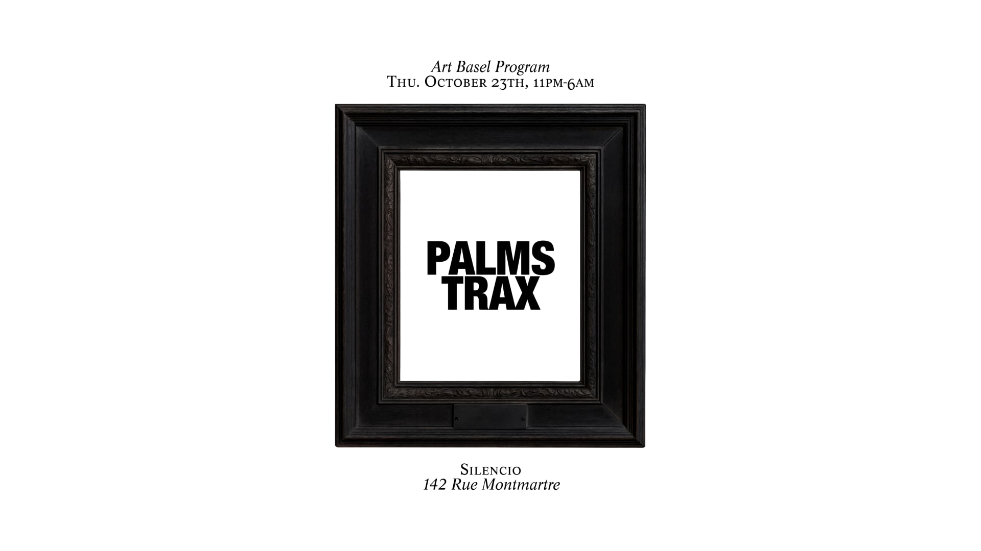 Palms Trax & Friends Cover