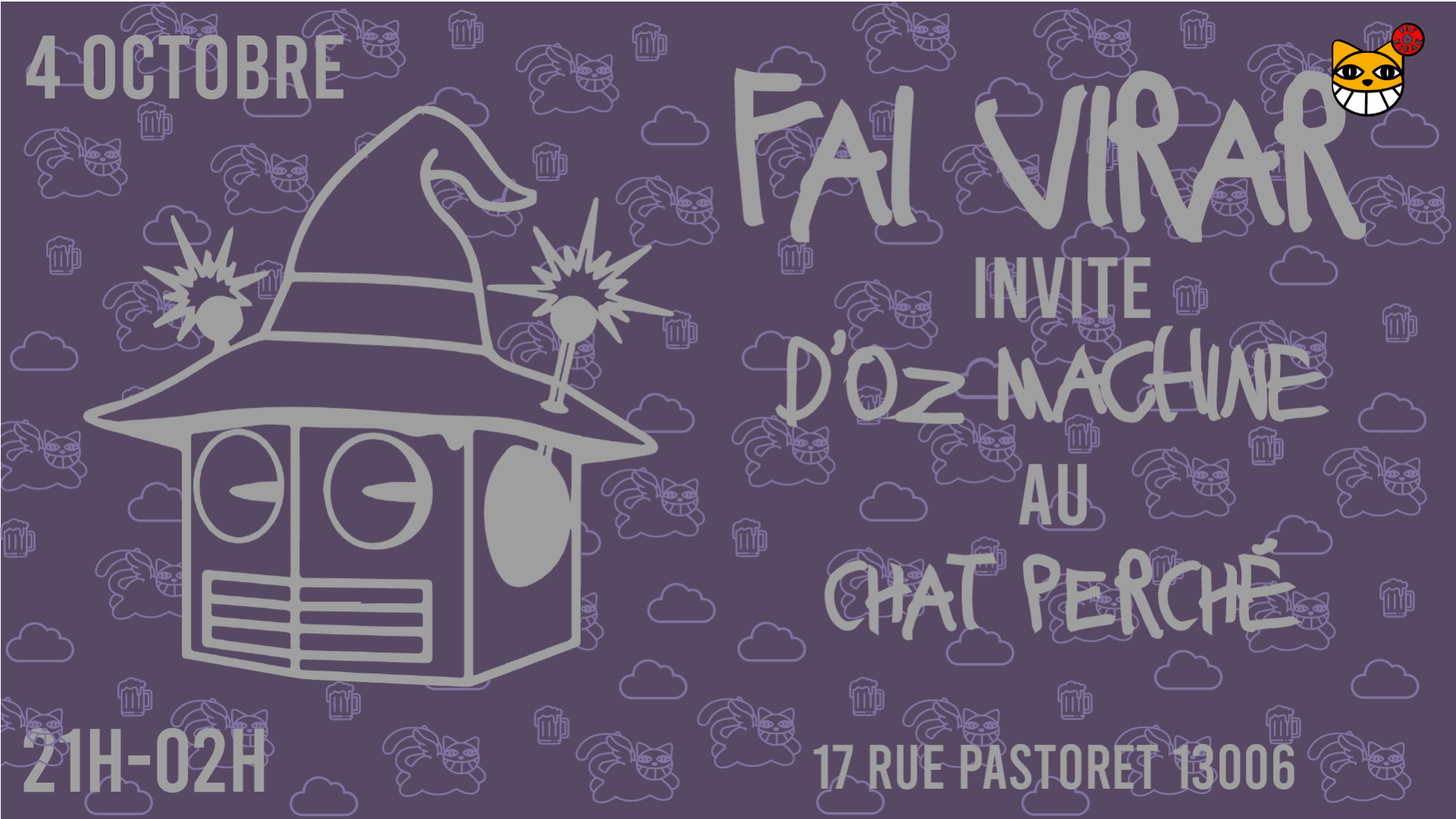 Fai Virar X D’Oz Machine Cover