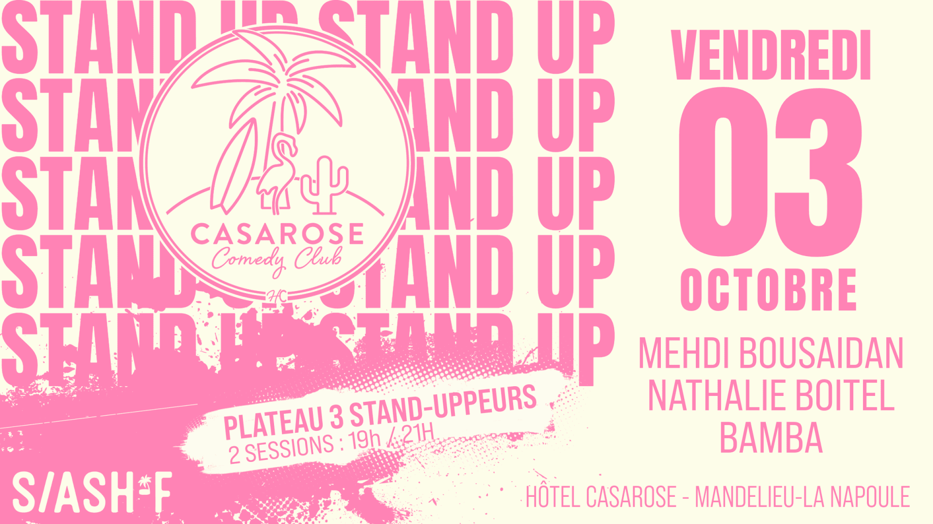 Casarose Comedy Club - 3 Octobre Cover