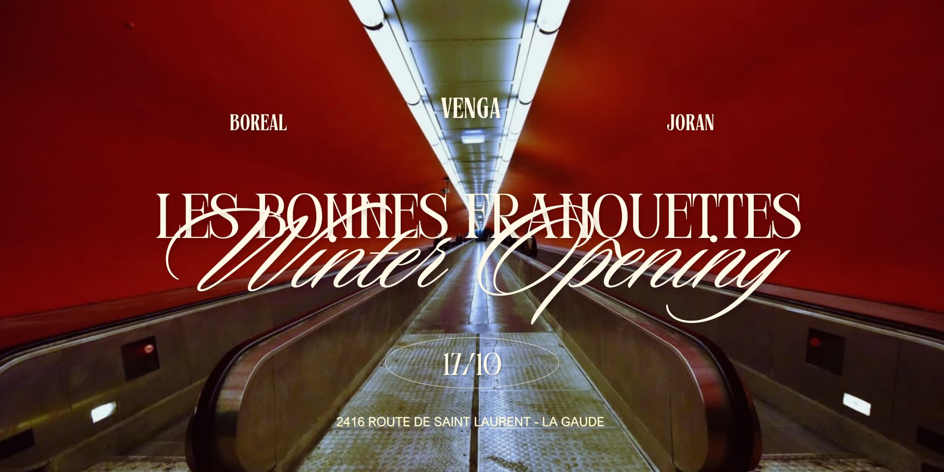 Les Bonnes Franquettes - Winter Opening Cover