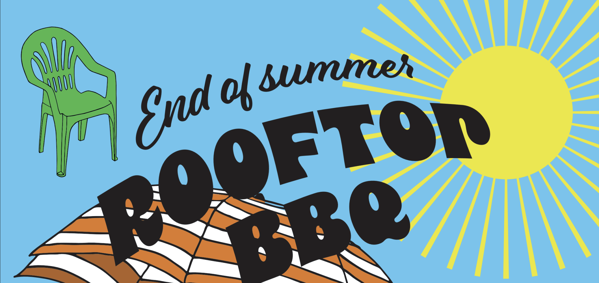 End Of Summer Rooftop Bbq Cover