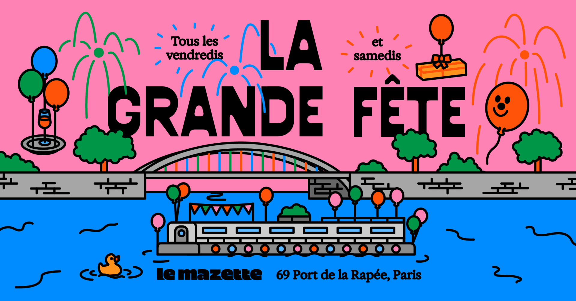 La Grande Fête - La Fête Xxl À Bord ! Cover
