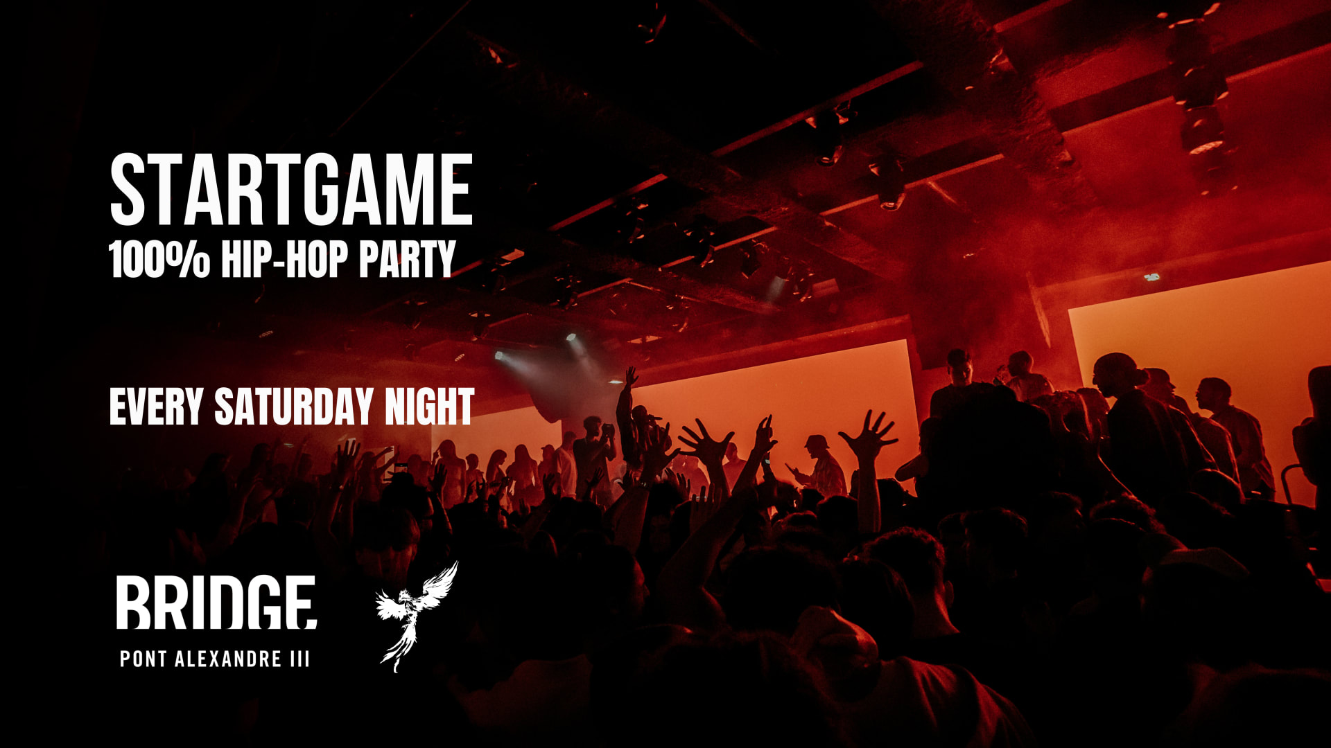 Bridge Club - Startgame - 100% Hiphop Party - 18/10 Cover