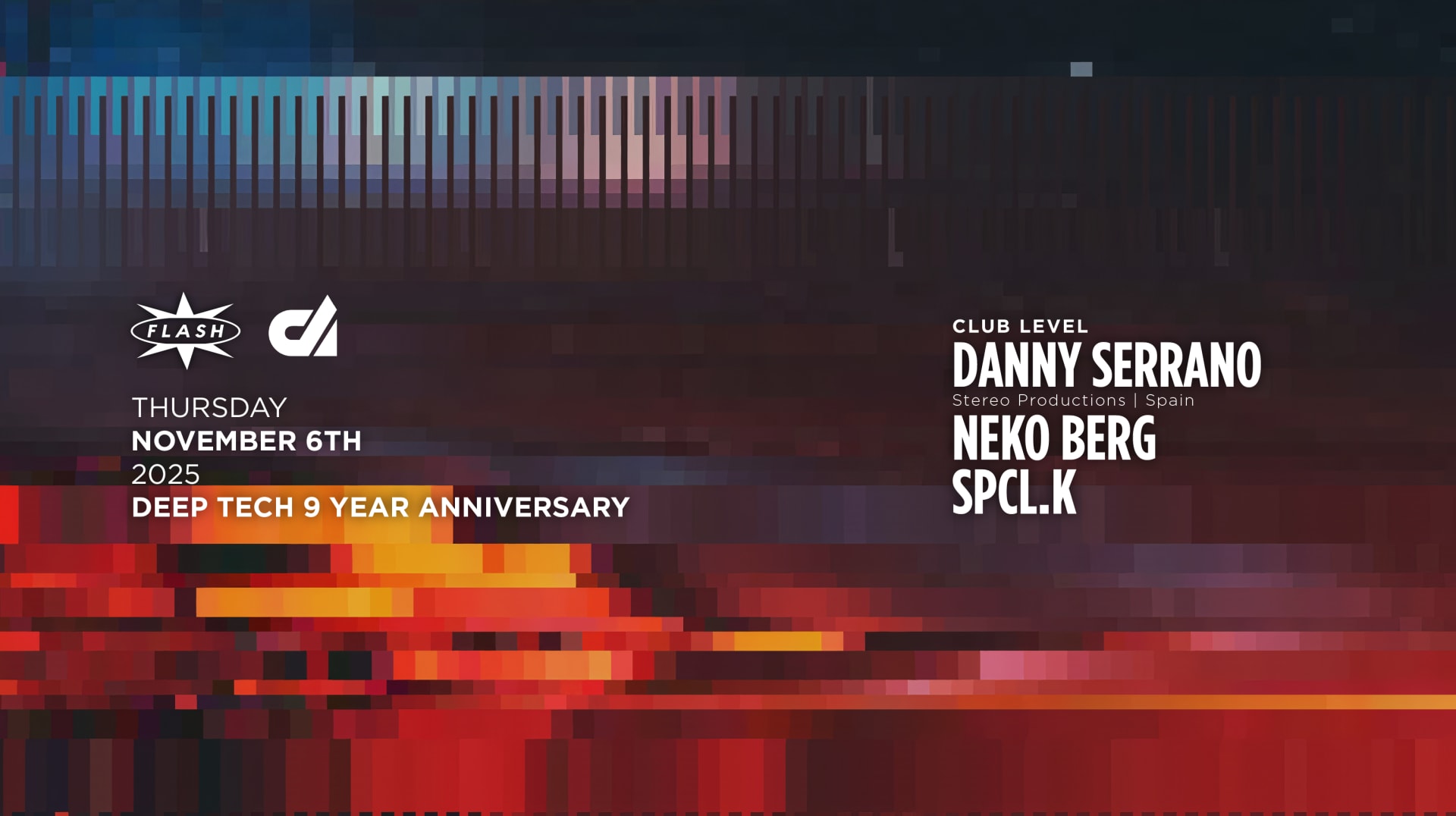 Deep Tech 9 Year Anniversary: Danny Serrano Cover