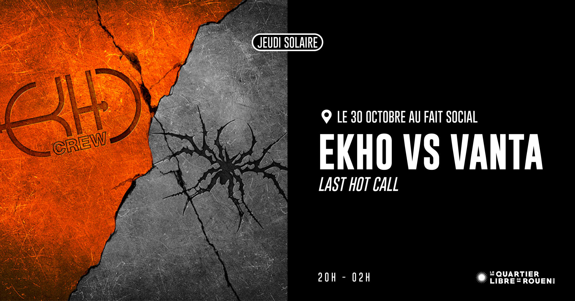 Dernier Jeudi Solaire - Last Hot Call : Ekho Vs Vanta Cover