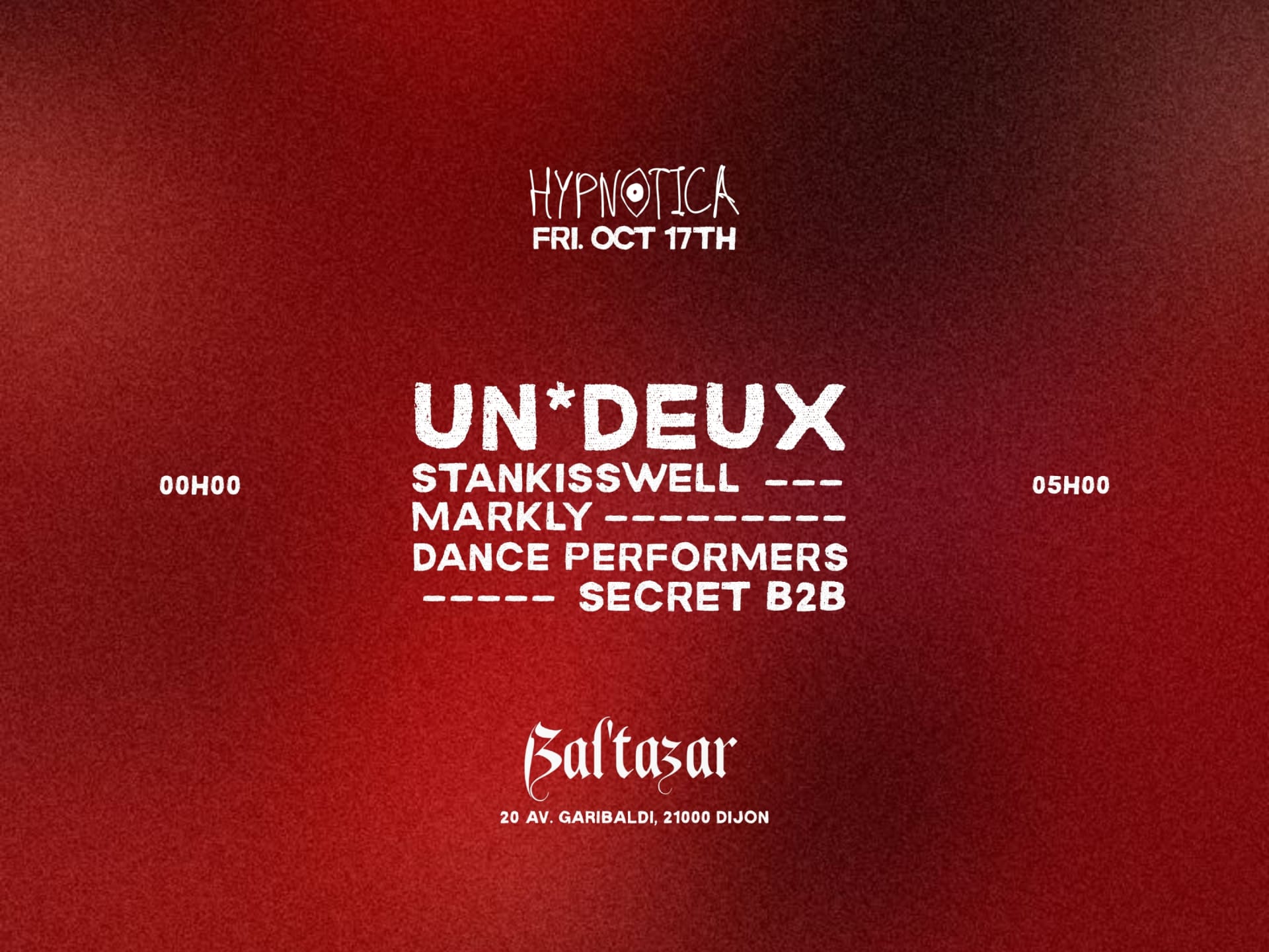 Hypnotica X Bal'tazar - Un*Deux Cover