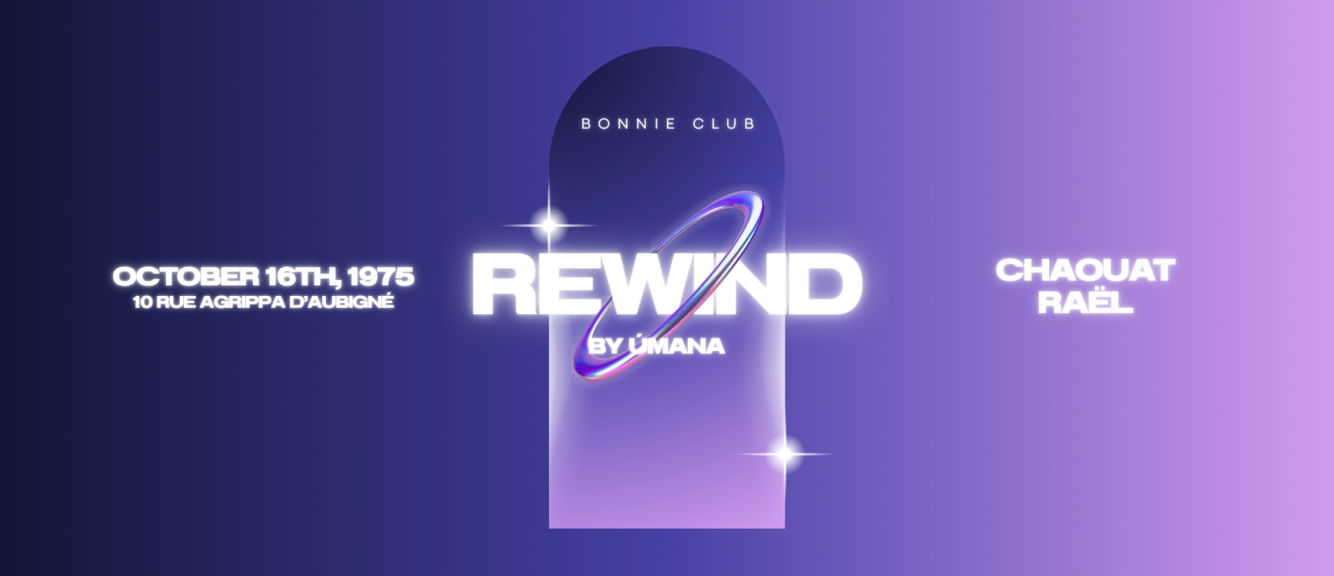 Rewind 16.10.1975 - Chaouat X Raël Cover