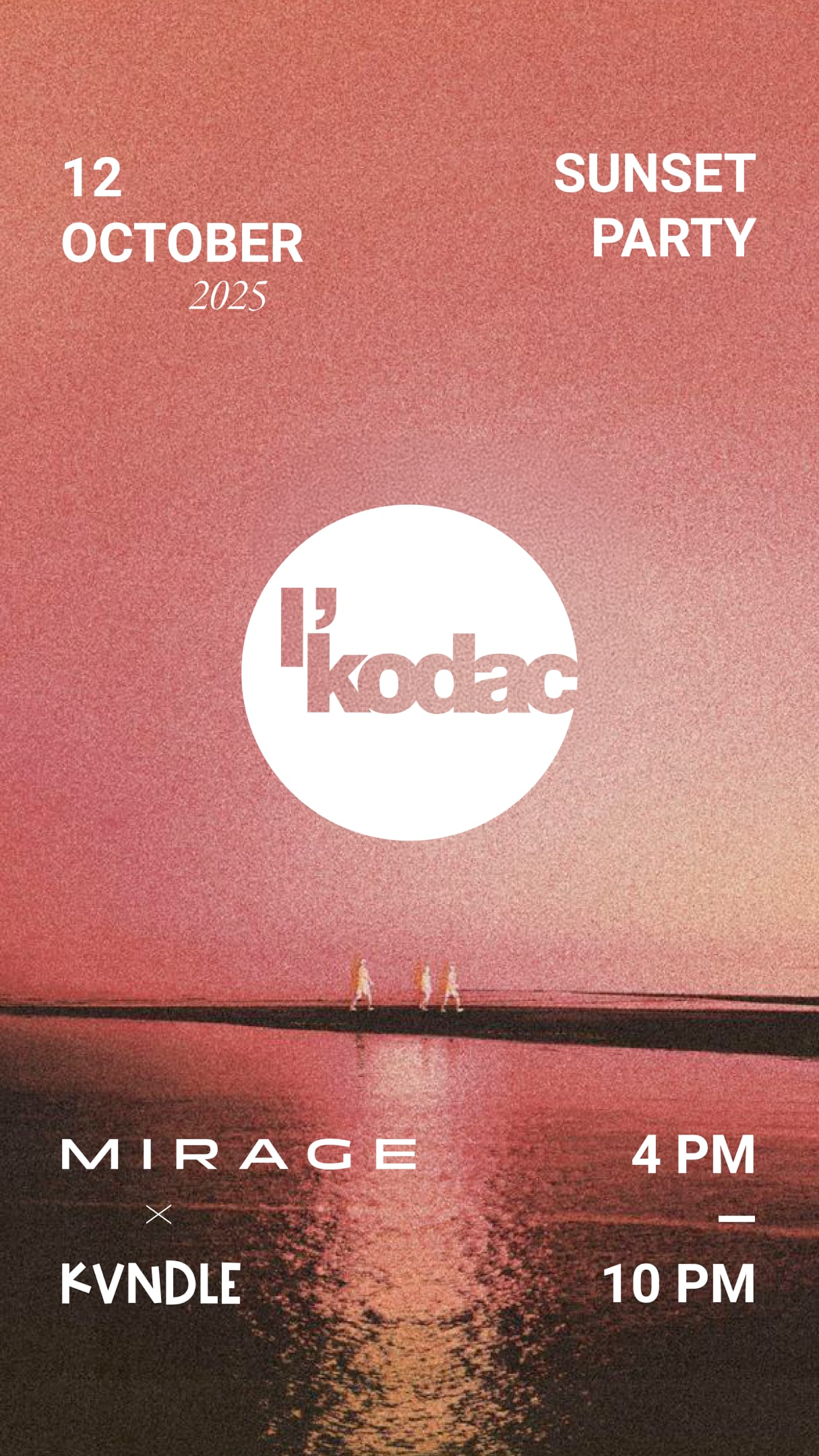 Sunset L'kodac X Mirage X Kvndle 12 Outubro Cover