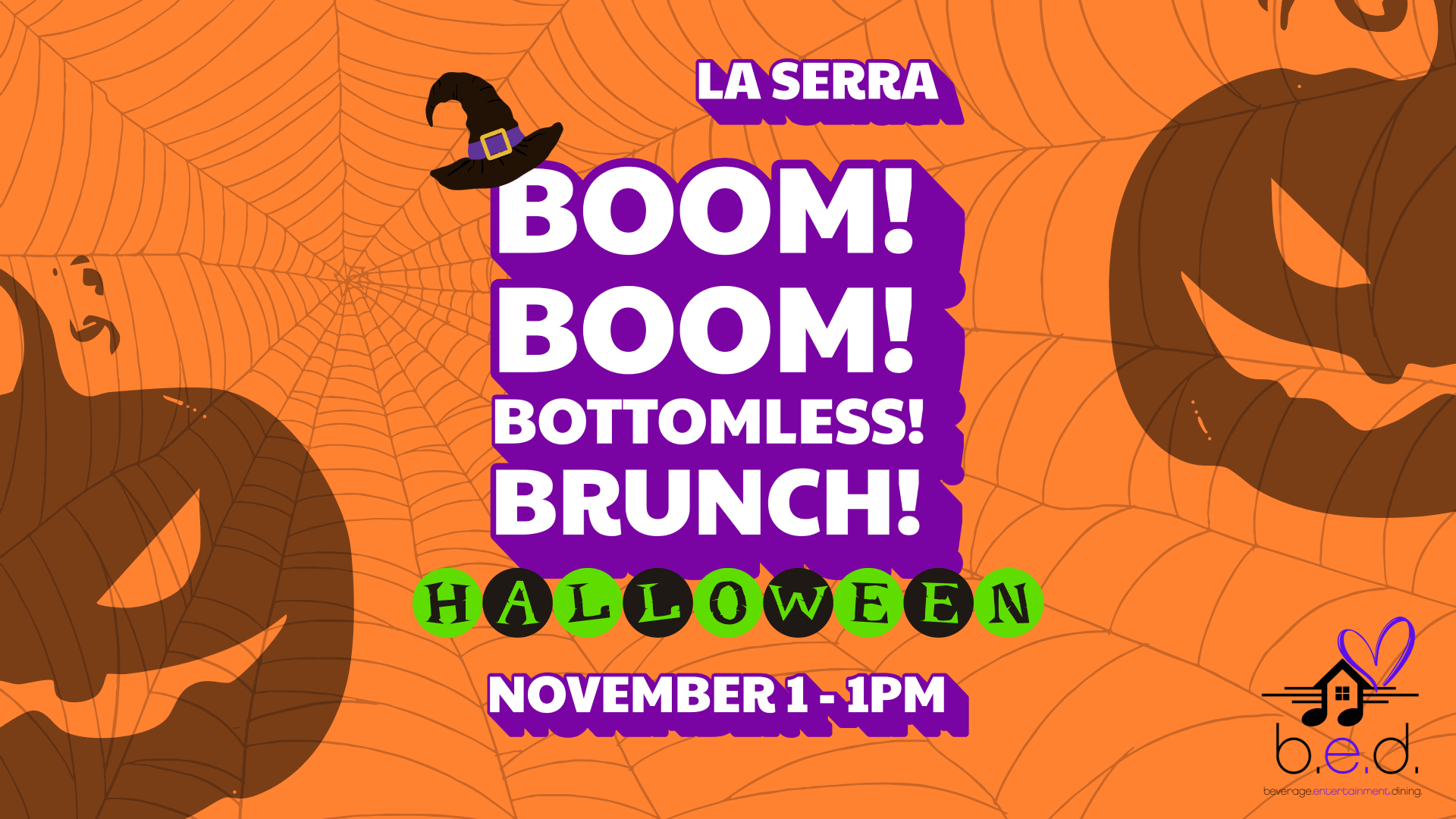 Boom!Boom! Bottomless Halloween Edition! Cover