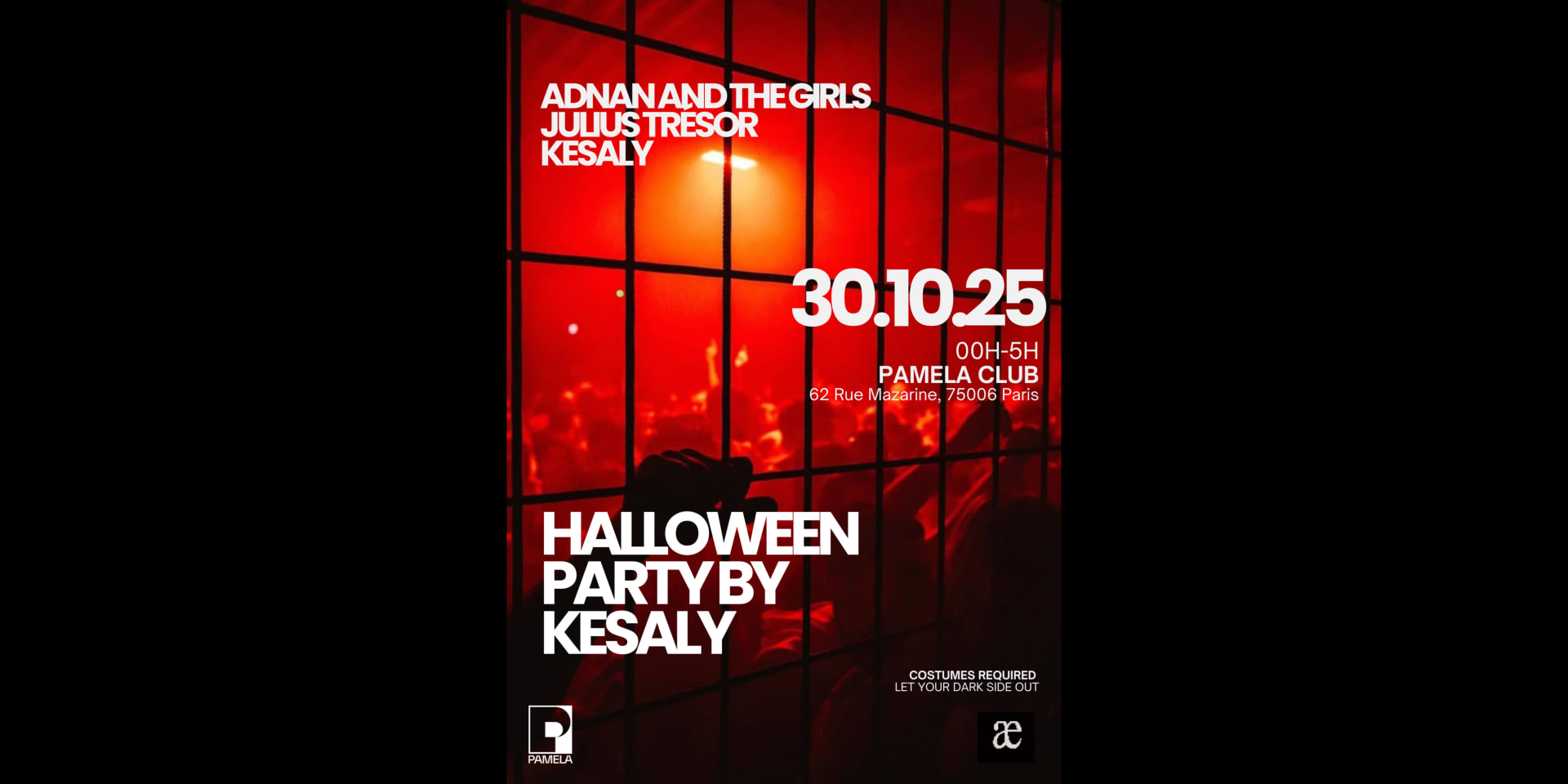 Halloween Party By Kesaly - Adnan, Julius Trésor, Kesaly Cover