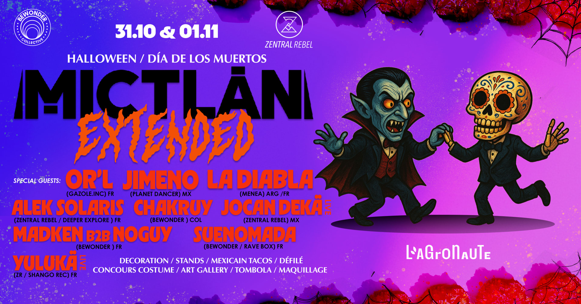 Mictlán Extended 2025 – Halloween & Día De Los Muertos Cover