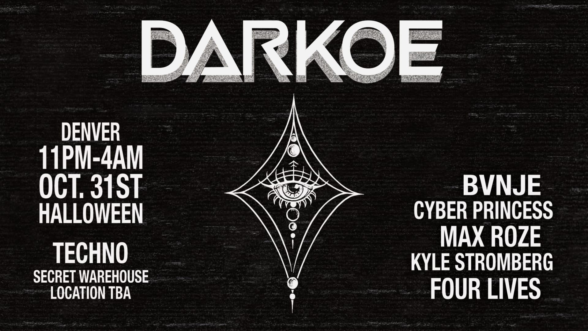 Darkoe Collective Presents: Doomed To Dance Cover