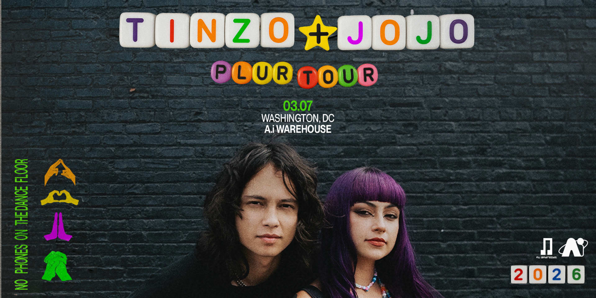 Tinzo & Jojo - Plur Tour Cover