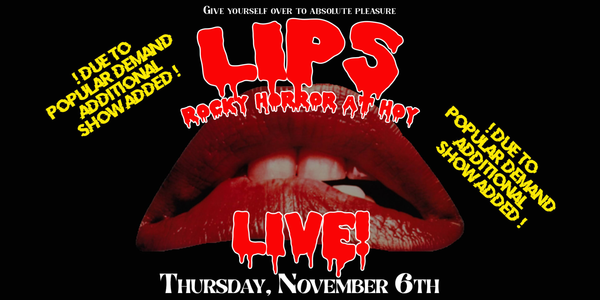 Lips: Rocky Horror At Hoy! Cover
