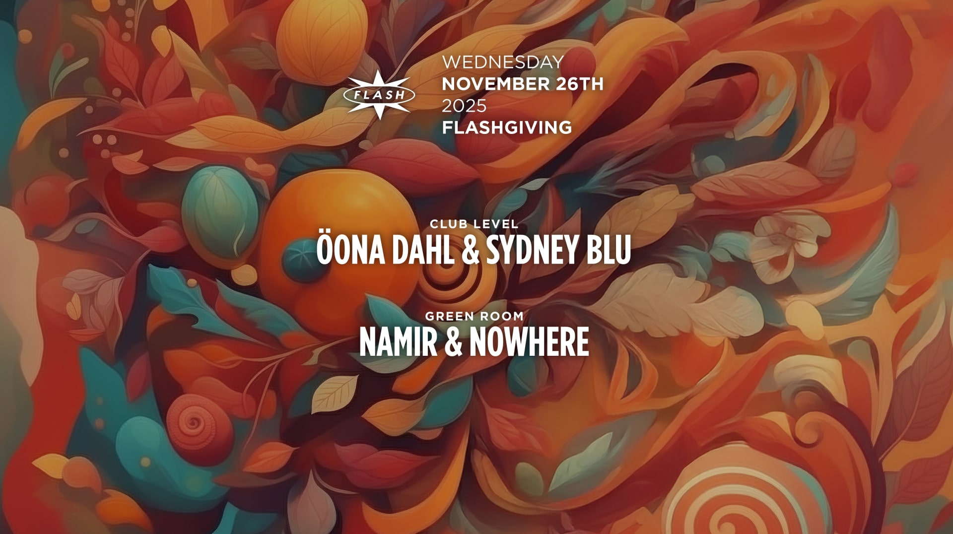 Flashgiving: Öona Dahl - Sydney Blu Cover